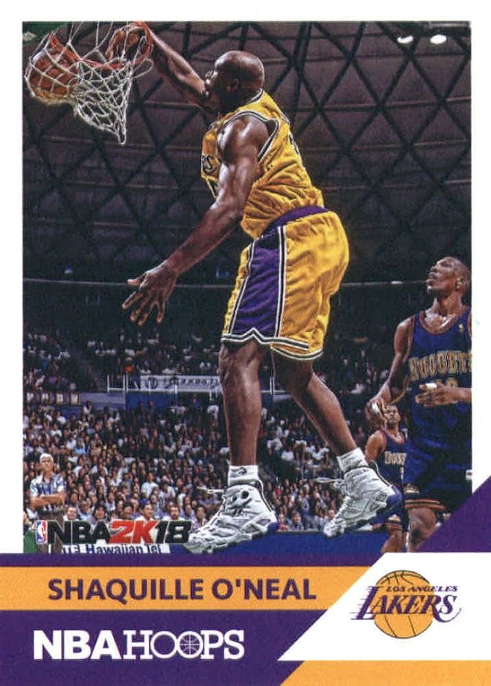 Amazon.com: 2017-18 Panini Hoops Shaquille O'Neal NBA 2K #18