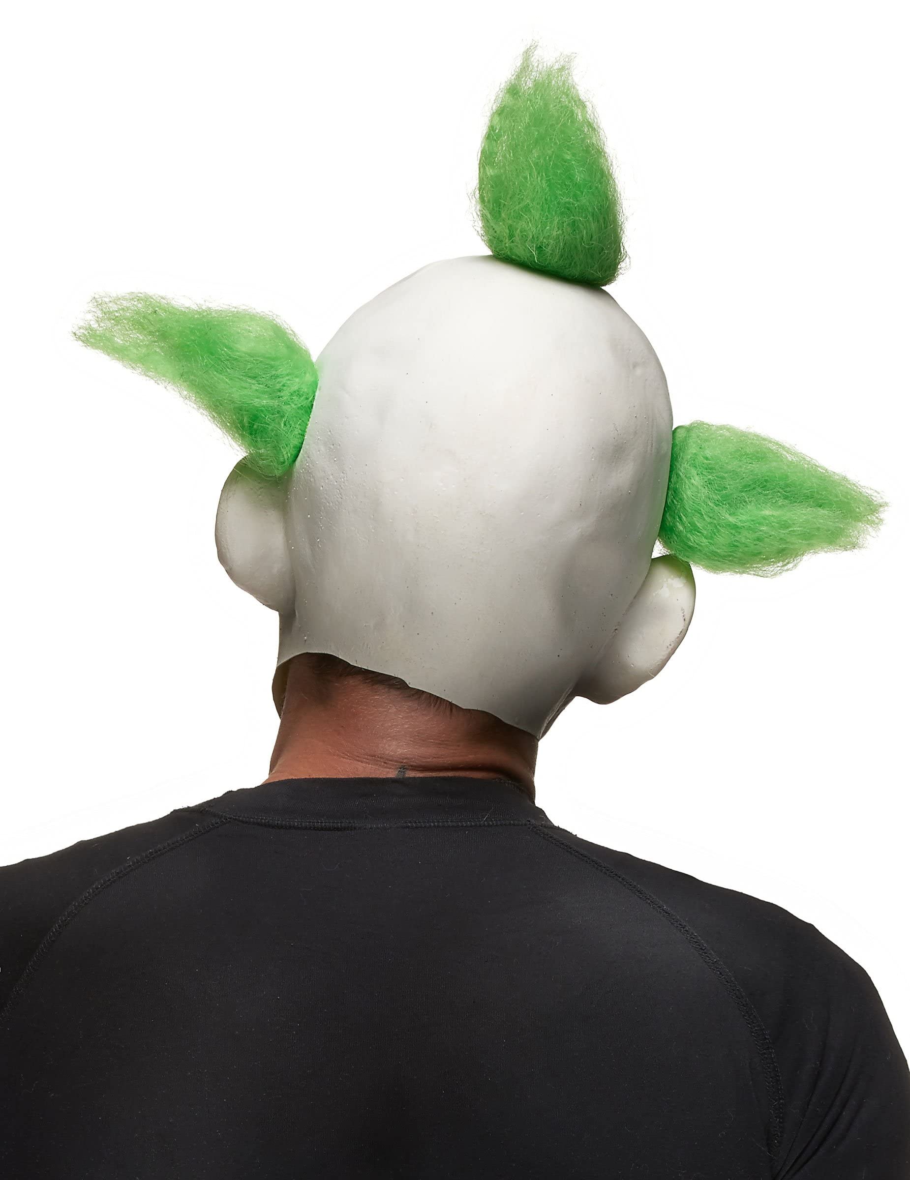 Vegaoo Latex‑Clown‑Maske – Gruselig, Mit Luftlöchern, Einheitsgröße Für Halloween & Partys