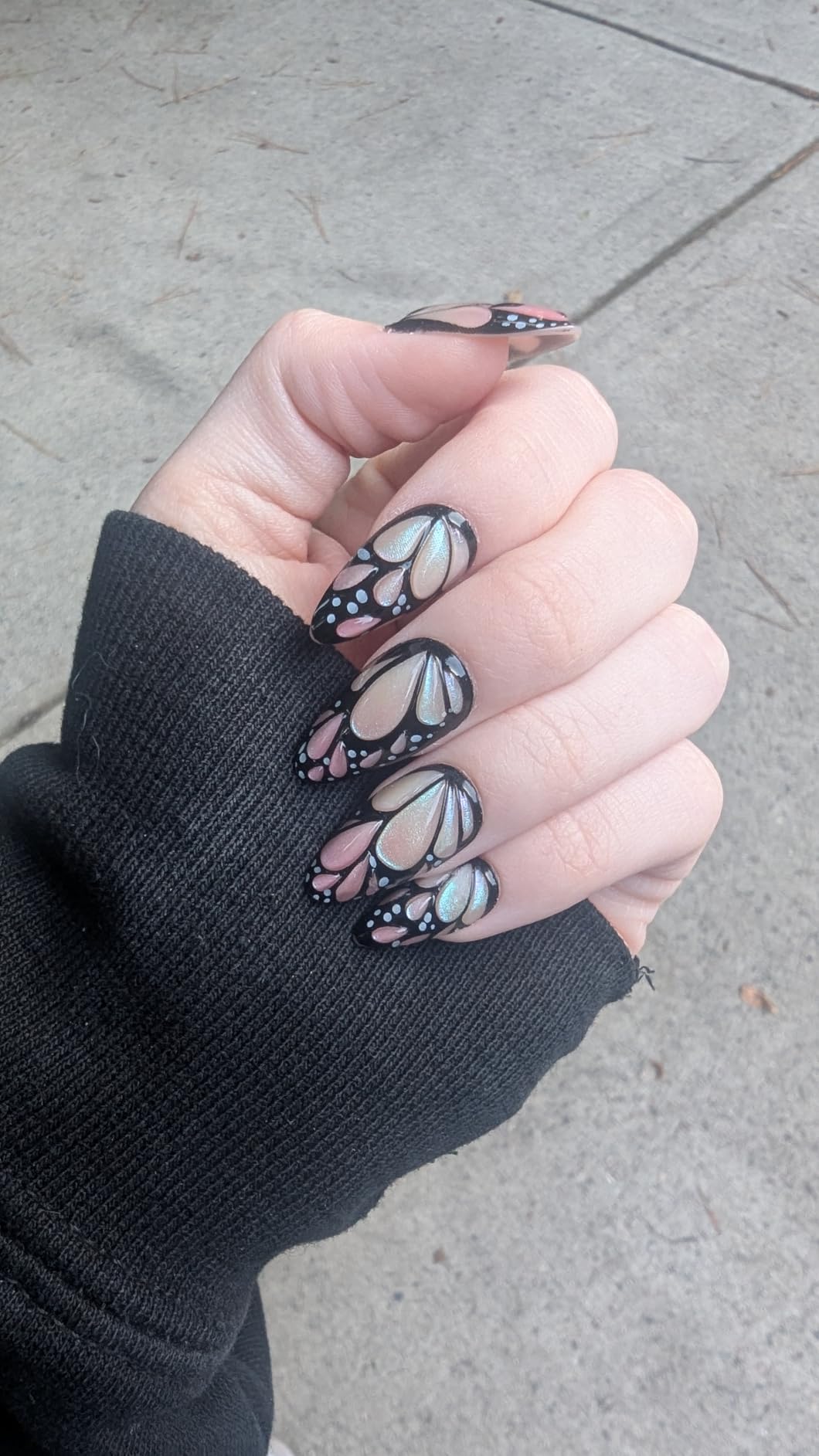 QQPPOLIU Almond Nails on Hand