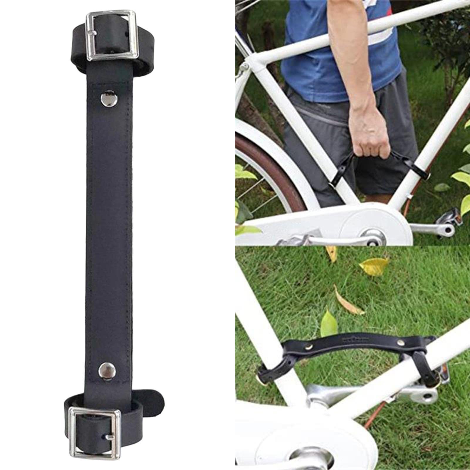 Sangles de guidon de vélo en Faux cuir EVA élastiques antidérapantes