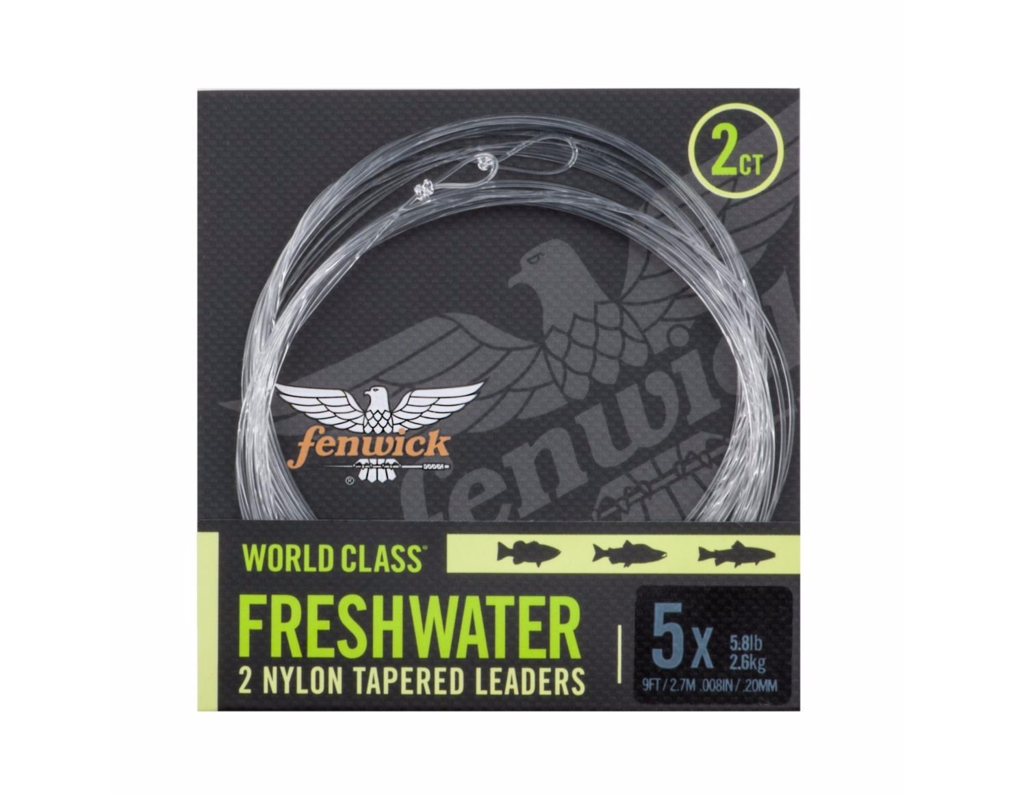 fenwick Wctf0X50 World Class Freshwater Fluor Tippet, Clear, 50 yd/ 13.45 lb