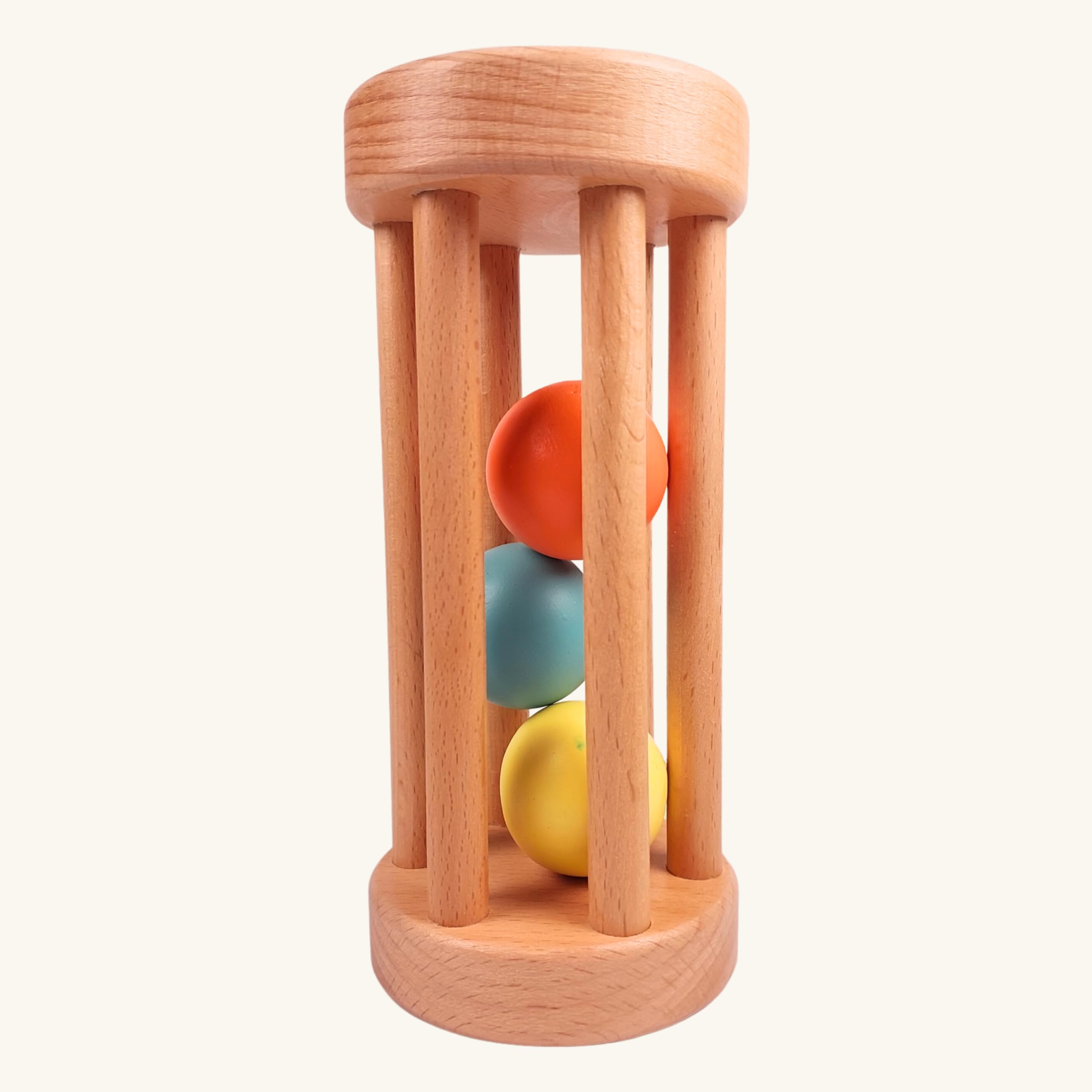 Keiko Toys®-Wooden Rolling Drum Rattle | Rattles for Baby 0-6 Months | Wooden Toys for Kids | New Born Baby Toys | Multicolor | Wooden Rattle for Baby boy and Girl (B0CLYBNHGT) Amazon Price History, Amazon Price Tracker
