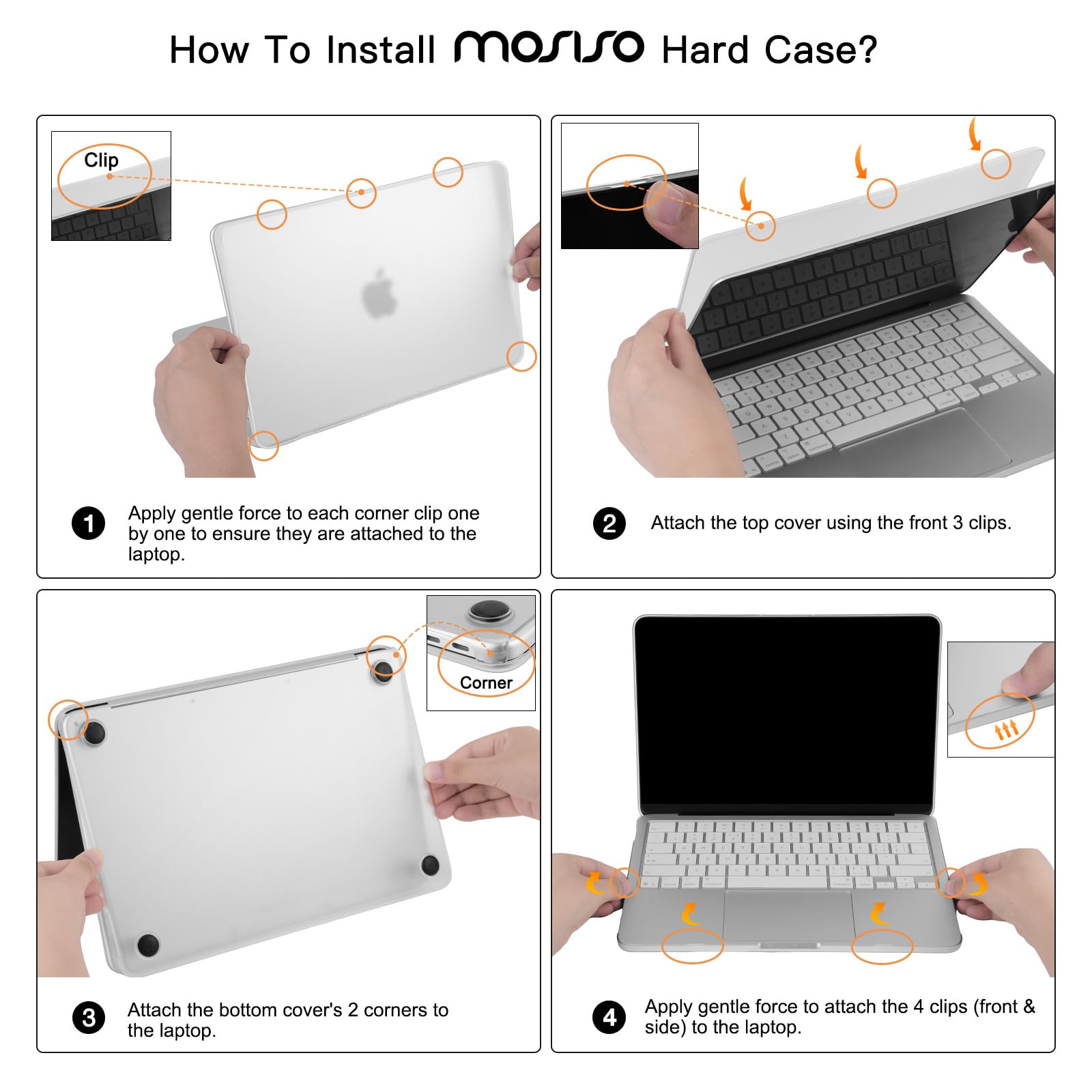 MOSISO Coque Compatible avec MacBook Neo 13 Pouces 2026 A3404 Puce A18 Pro, Rigide Ultra-Mince Naturel Anti-Empreintes, Indigo Clair