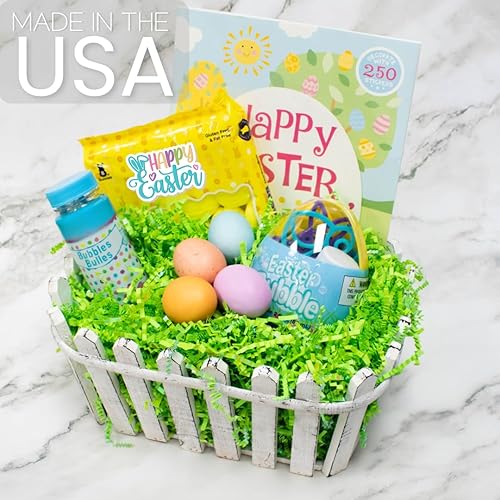 Miniatura 105 de MagicWater Supply - 1 libra - Naranja - Relleno de papel de corte arrugado ideal para envolver regalos, relleno de cestas, cumpleaños, bodas