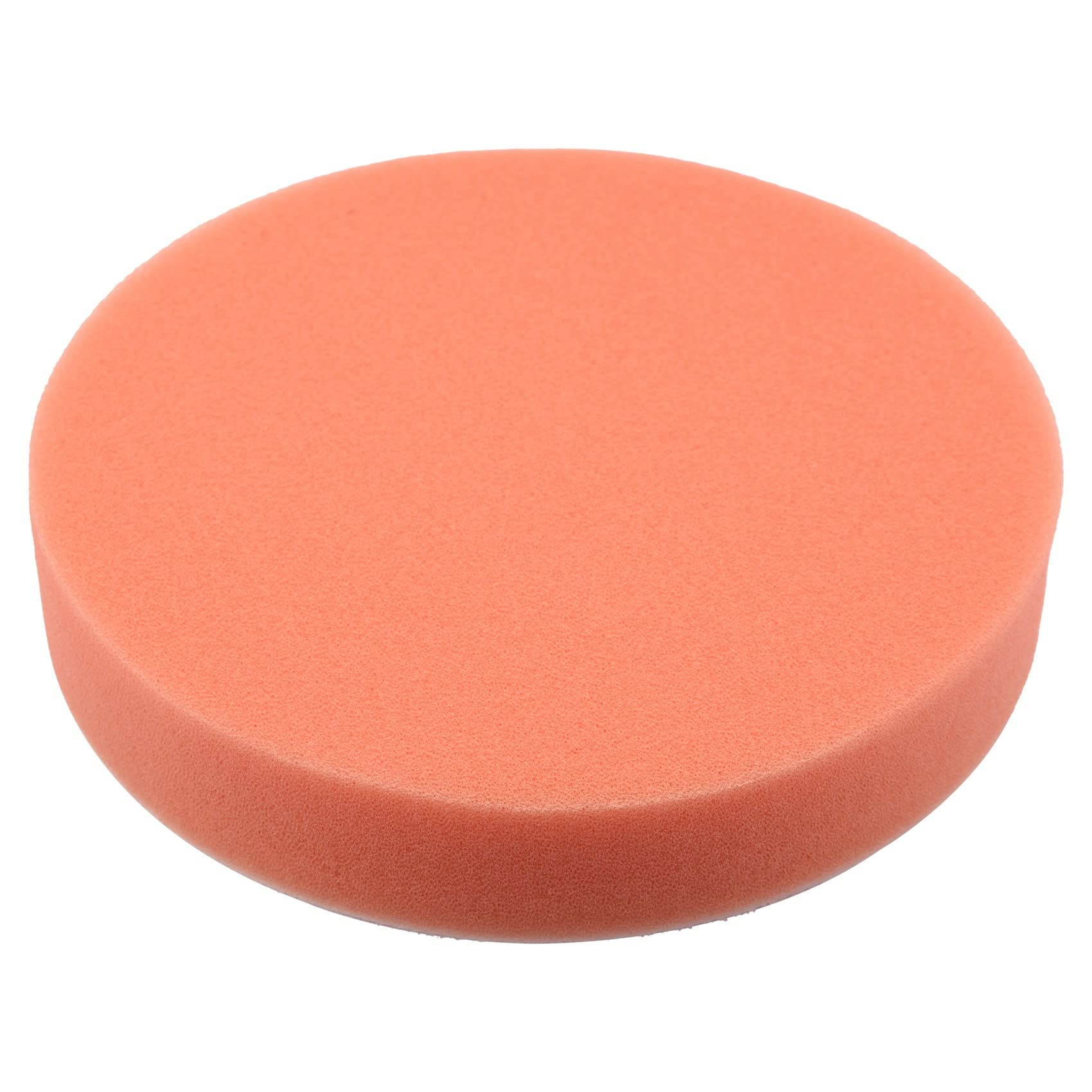 120Pcs Les Électrodes de Polissage Brutes de 125mm, Polisseuse de Voiture ÉPonge Plate de 5 Pouces, Nettoyent L'ÉPilation À la Cire d'entretien Automatique d'entretien de Peinture