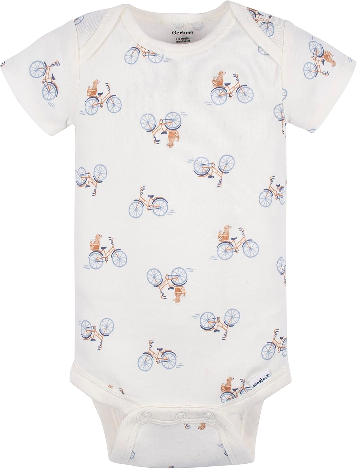 Gerber unisex-baby Comfy Stretch 5-piece Short Sleeve Onesie Bodysuit and Pants Set - Image 4