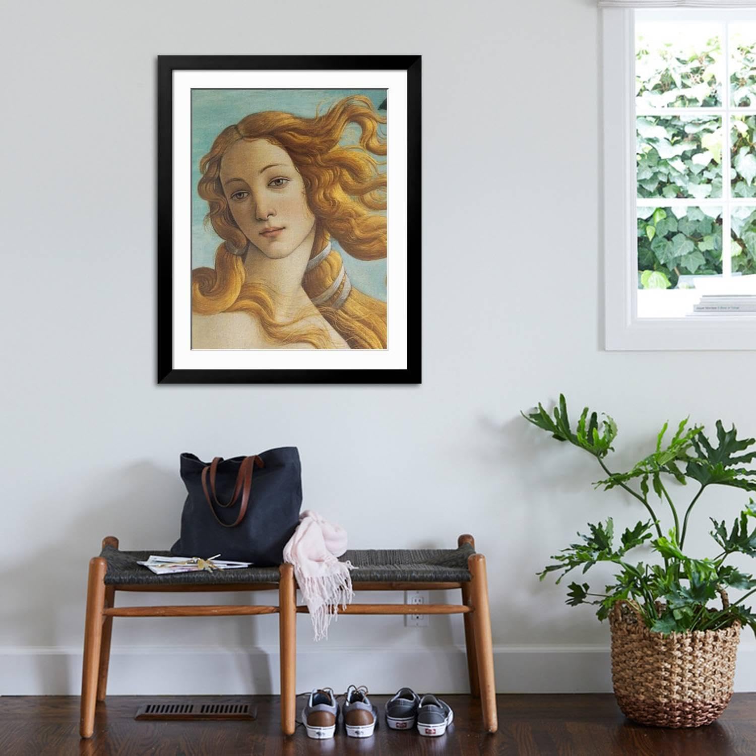 Amazon.com: ART.COM Wall Art Print Birth of Venus, Head of Venus