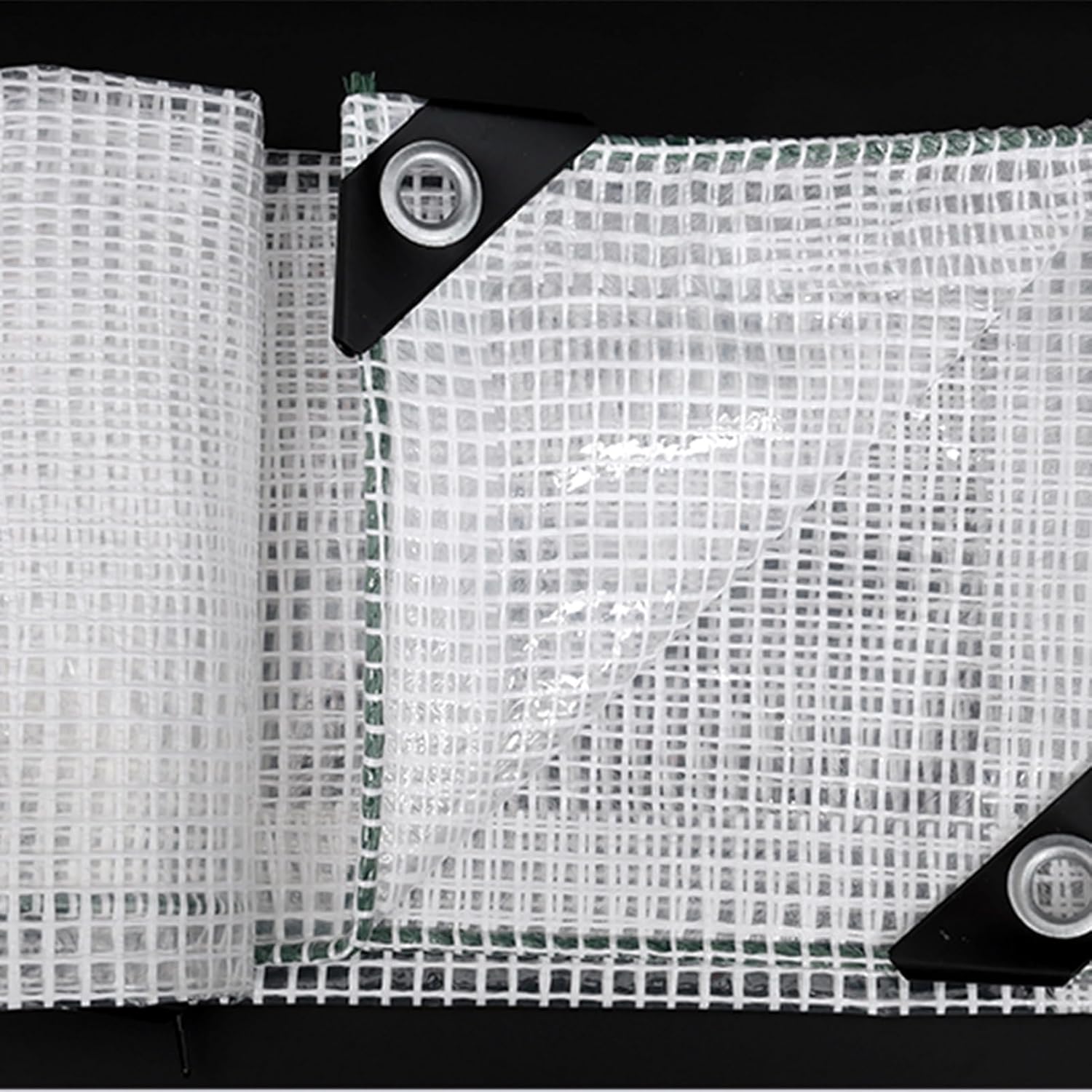 Dustproof Rainproof Tarp Double-Sided Waterproof Sunshade Heat-Resistant Cold Warm Suitable for Rainproof Moisture-Proof Outdoor Covers Etc., 23 Sizes(1.2x2m)