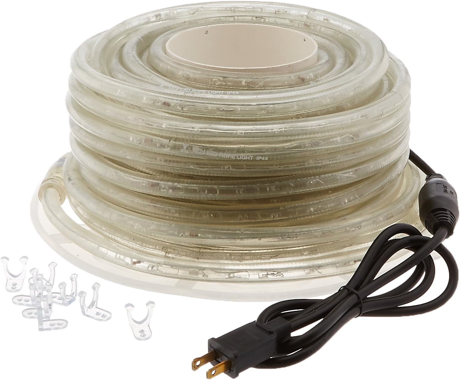 Promo Discount Up To 70% Off CBconcept 120VLR100FT-Multi 120V 2-Wire 1/2-Inch LED Rope Light with 1.0-Inch LED Spacing, 100-Feet, Multi Color