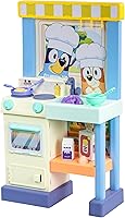 Bluey 3ft Tall Kitchen Playset for Kids 4-8: Stove, Sink, Oven, Lights, Sounds & 20+ Accessories - Pretend Chef Play Set