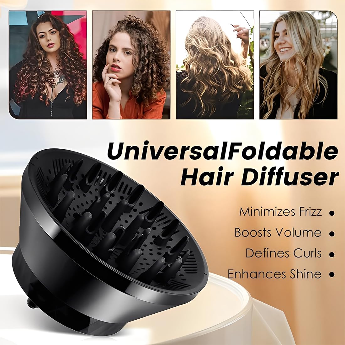 Diffusore Universale Capelli,Diffusores Das Viaggio,Diffusore Capelli Ricci,Diffusores Universale Per Capellis Ricci Neri