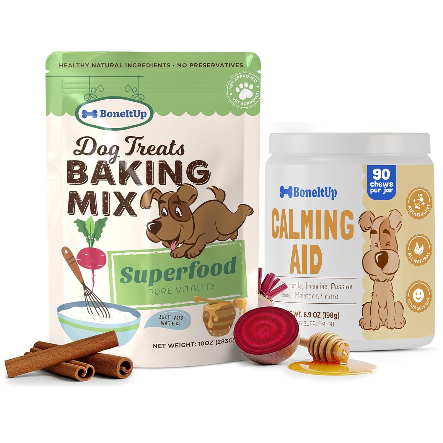 BoneItUp Soft Dog Joint Support Chews – Glucosamine, Chondroitin, MSM & Omega – Advanced Hip & Joint Supplement for Aging, Large & Overweight Dogs – Mobility & Bone Health Treats (90 Count)