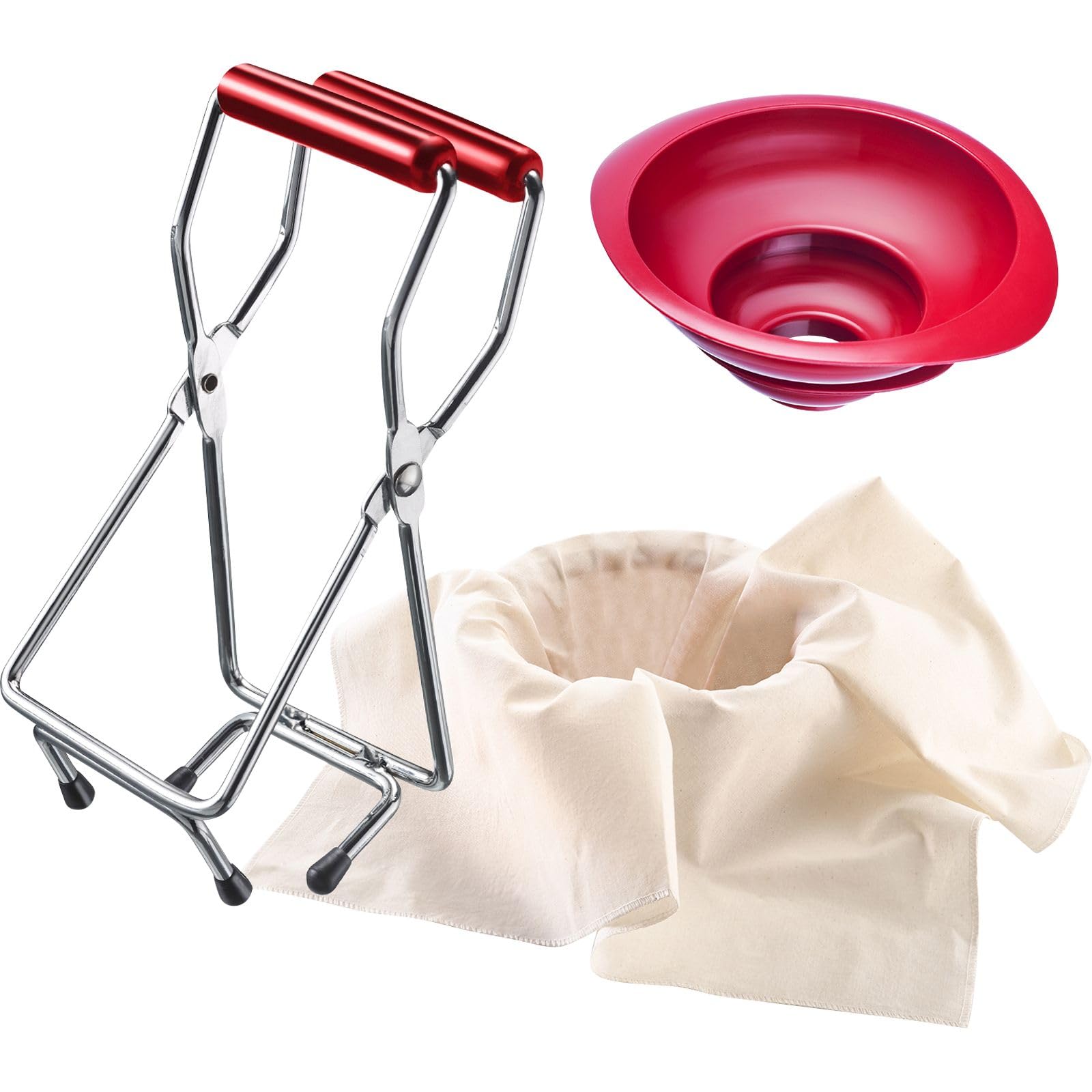 Kit de mise en conserve Westmark avec pince étamine et entonnoirs