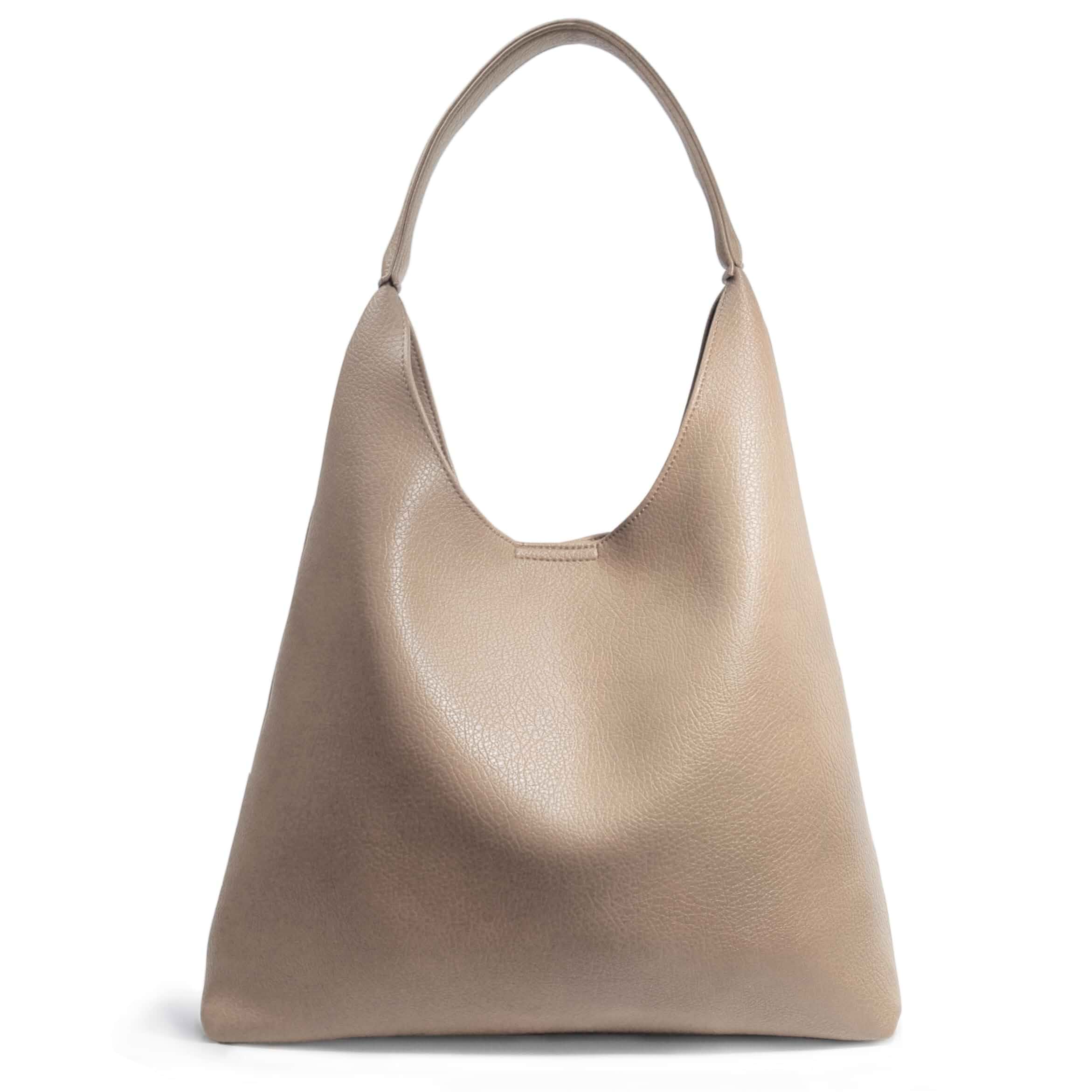 Hobo Bags for Women Soft Vegan Leather Shoulder Handbag Slouchy Tote Purses