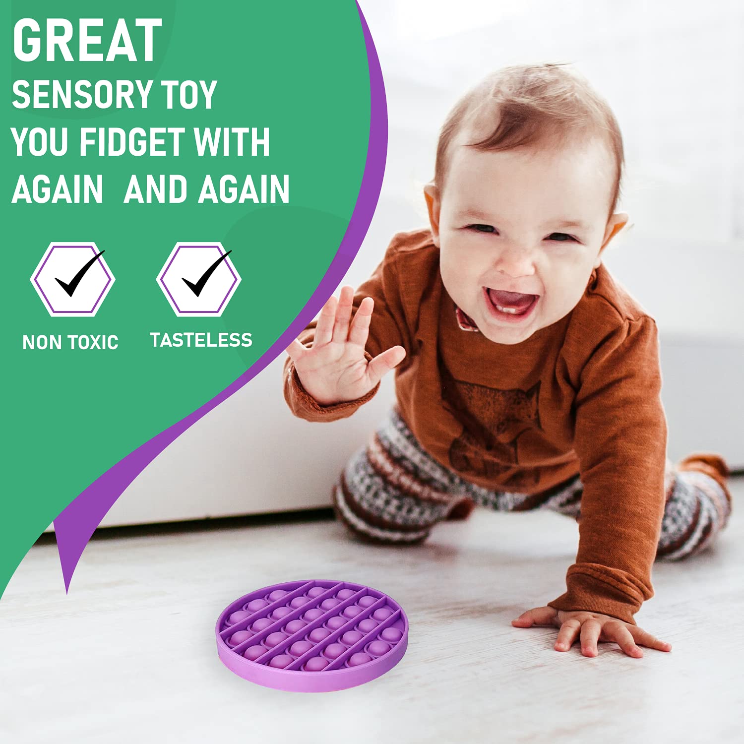 FidgetGenie Fidget Toys pack Poppers Toy, Fidget Toys, Fidget Packs