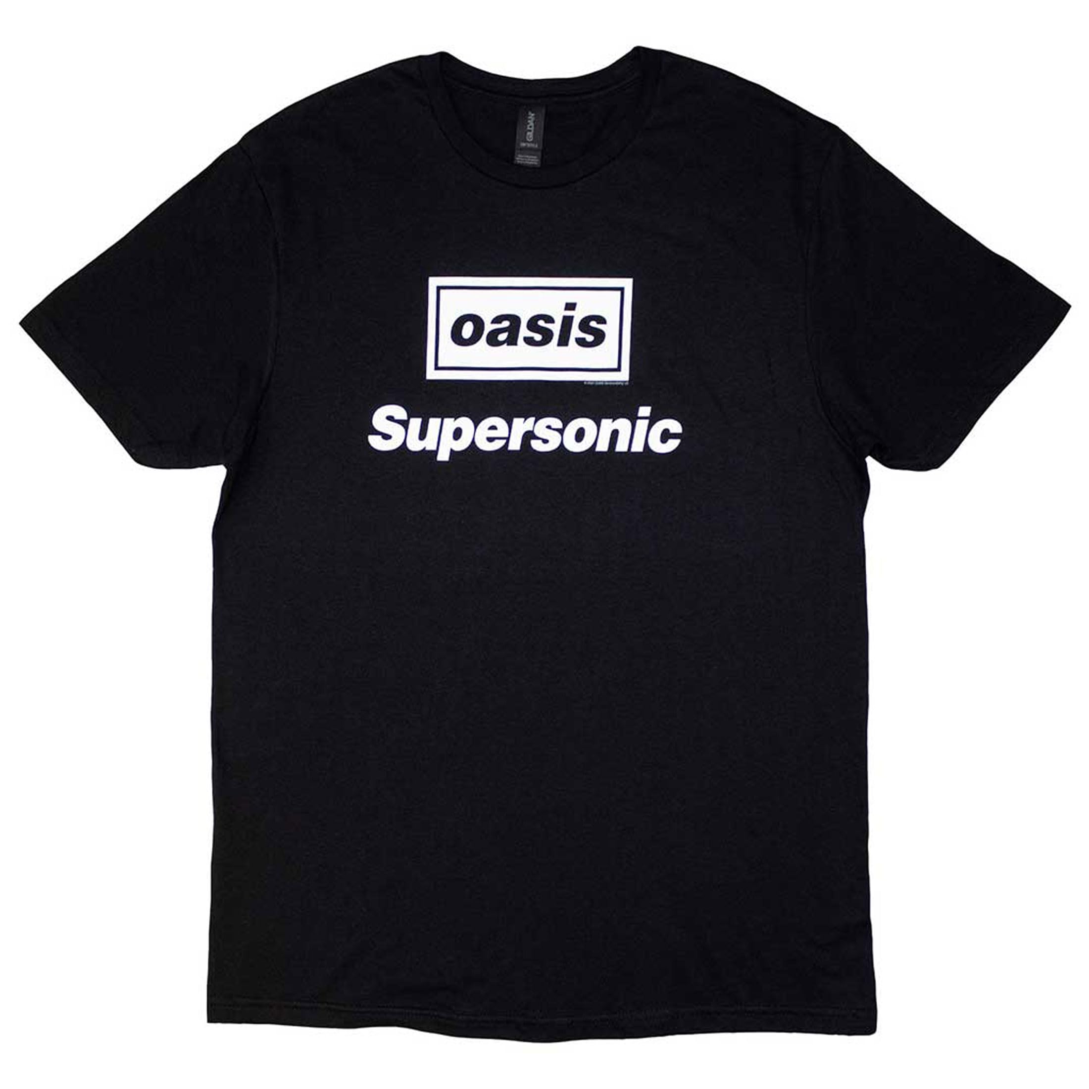 Rock Off officially licensed products Oasis Supersonic Title T Shirt L Black