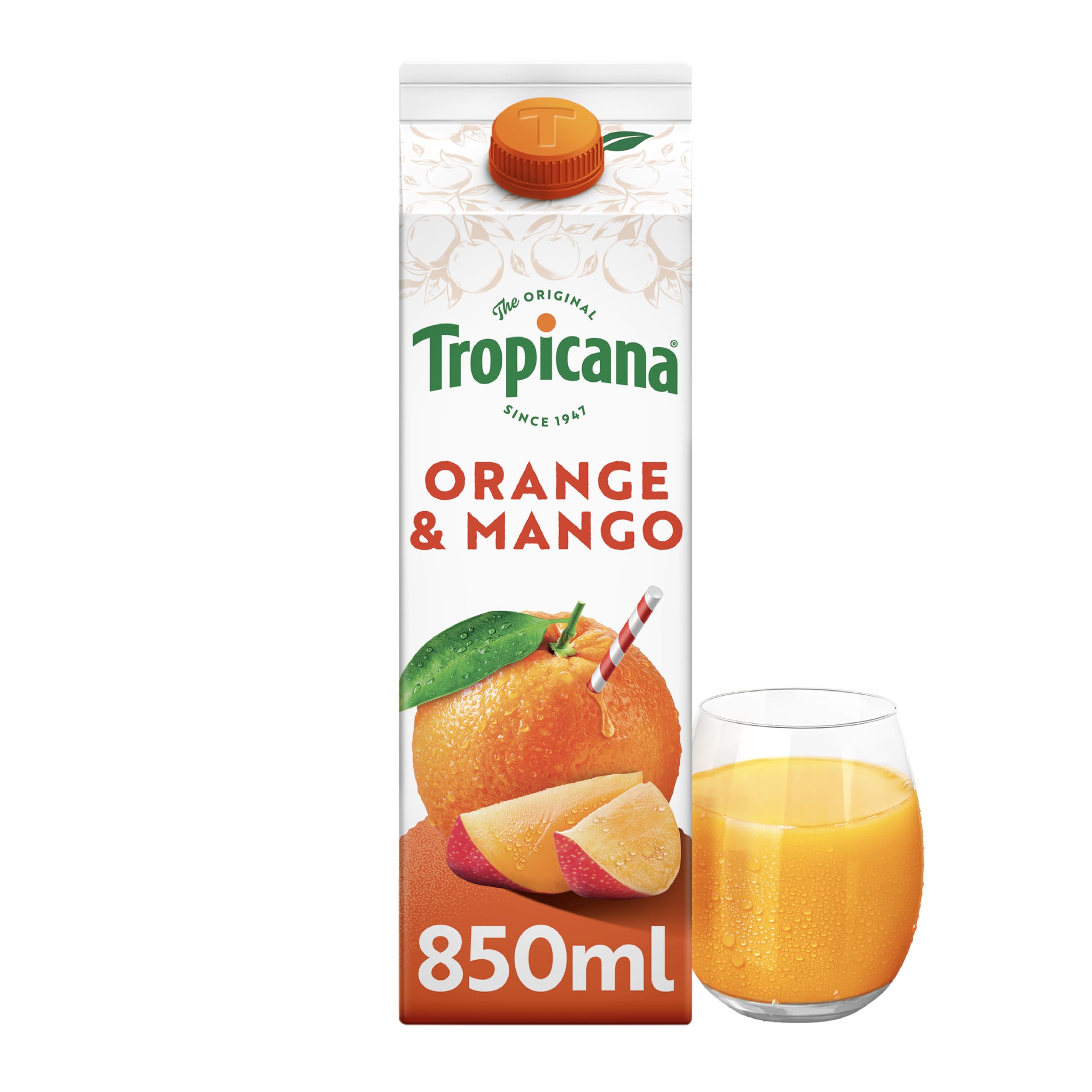 Tropicana Orange & Mango Juice, 850ml
