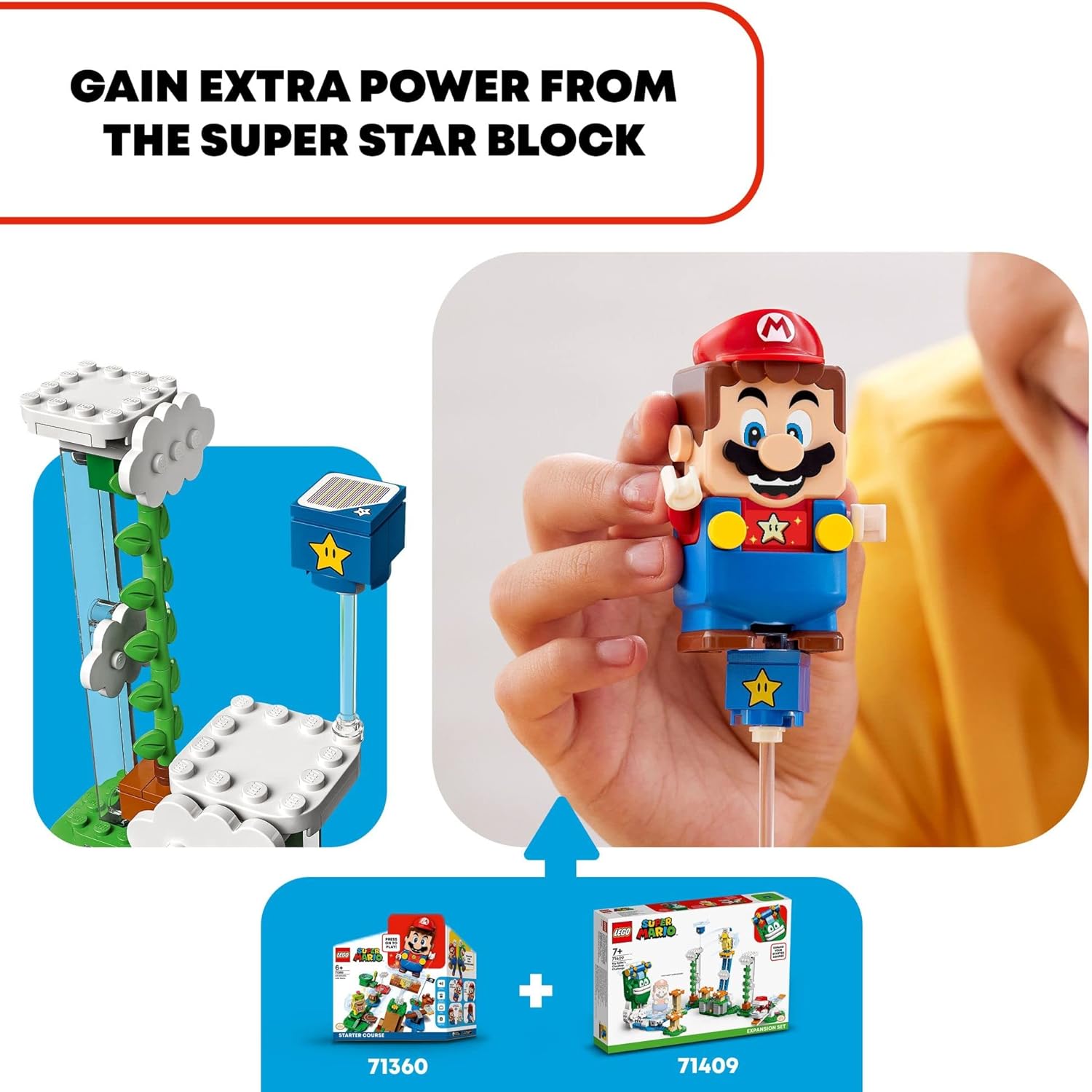 LEGO Super Mario Big Spike’s Cloudtop Challenge Expansion Set 71409, Collectible Toy for Kids with 3 Figures Including Boomerang Bro and Piranha Plant - Image 6