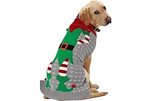 Over-the-Top Ugly Christmas Dog Sweater: Festive Fashion for Your Furry Friend