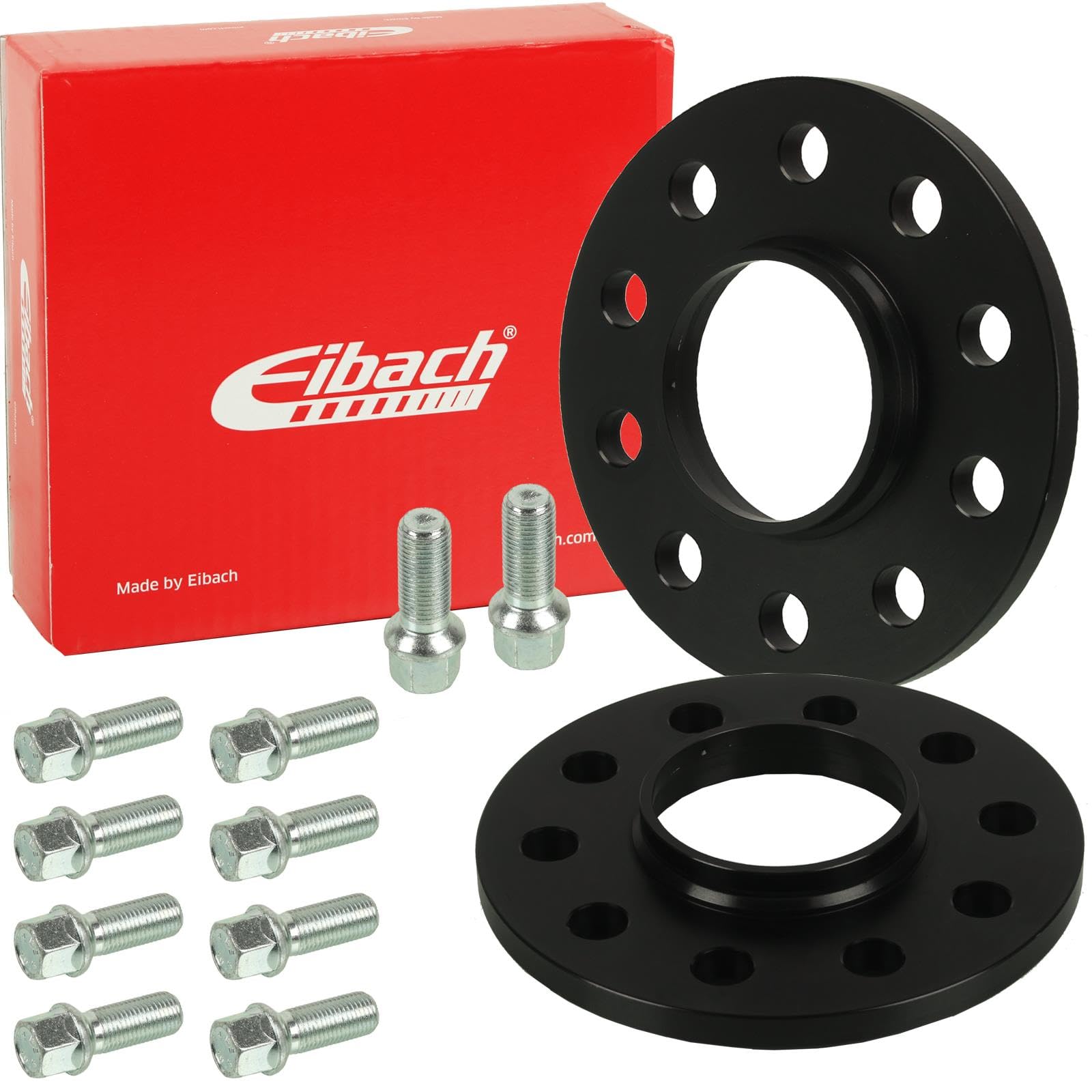 Eibach Pro-Spacer 20mm Spurverbreiterung Schwarz | S90-2-10-027-B + S1-6-14-50-32-17-B für 5N Ad