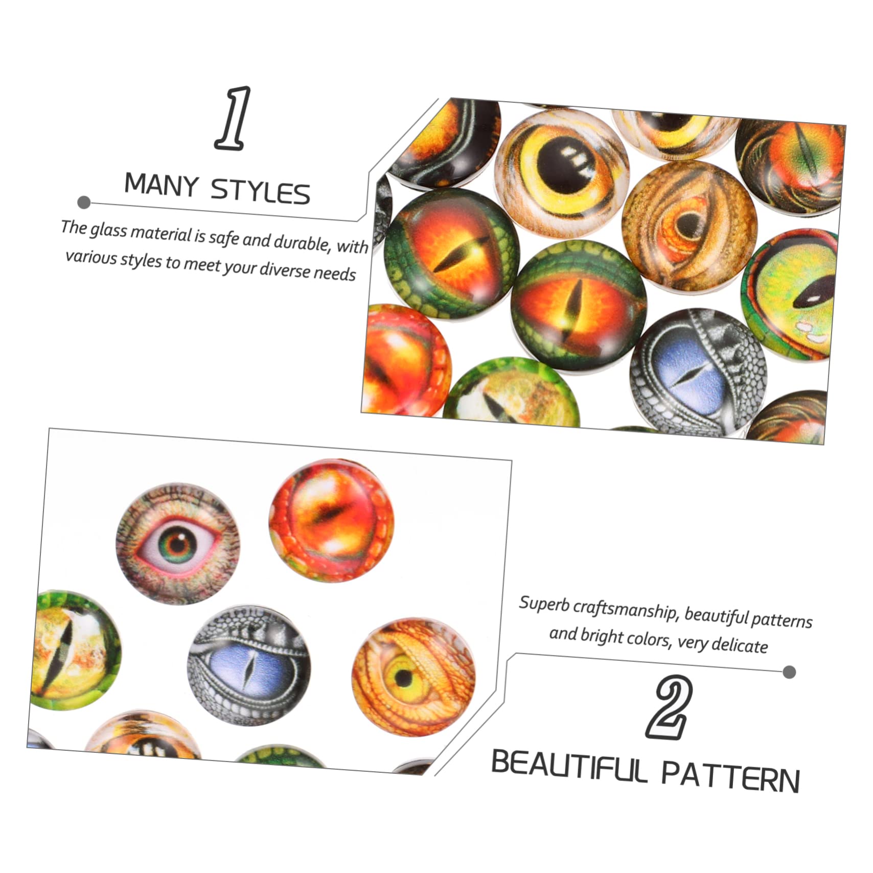 STOBOK 400pezzi Titolo Prodotto Patches Rotondi Per Creazioni Fai Da Te Gemstone Patch Per Gioielli Decorazioni e Accessori Artigianali