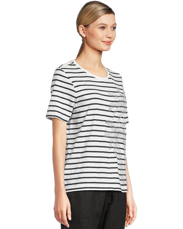 Tommy Bahama Indigo Palms Stripe Lux Tee - #2 of 5