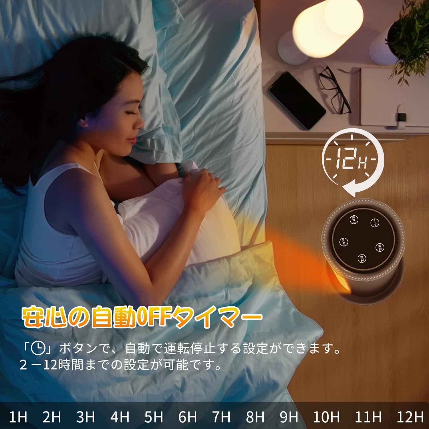 Amazon セラミックヒーター 2021年新品発売中 大風量 速暖 自動首振り セラミックファンヒーター 3段階切替1200w 電気ヒーター過熱保護 難燃性安全素材 安全保護 転倒自動オフ 知能恒温 リモコン付き タイマー機能 Led温度表示 電気ファンヒーター足元ヒーター 暖房