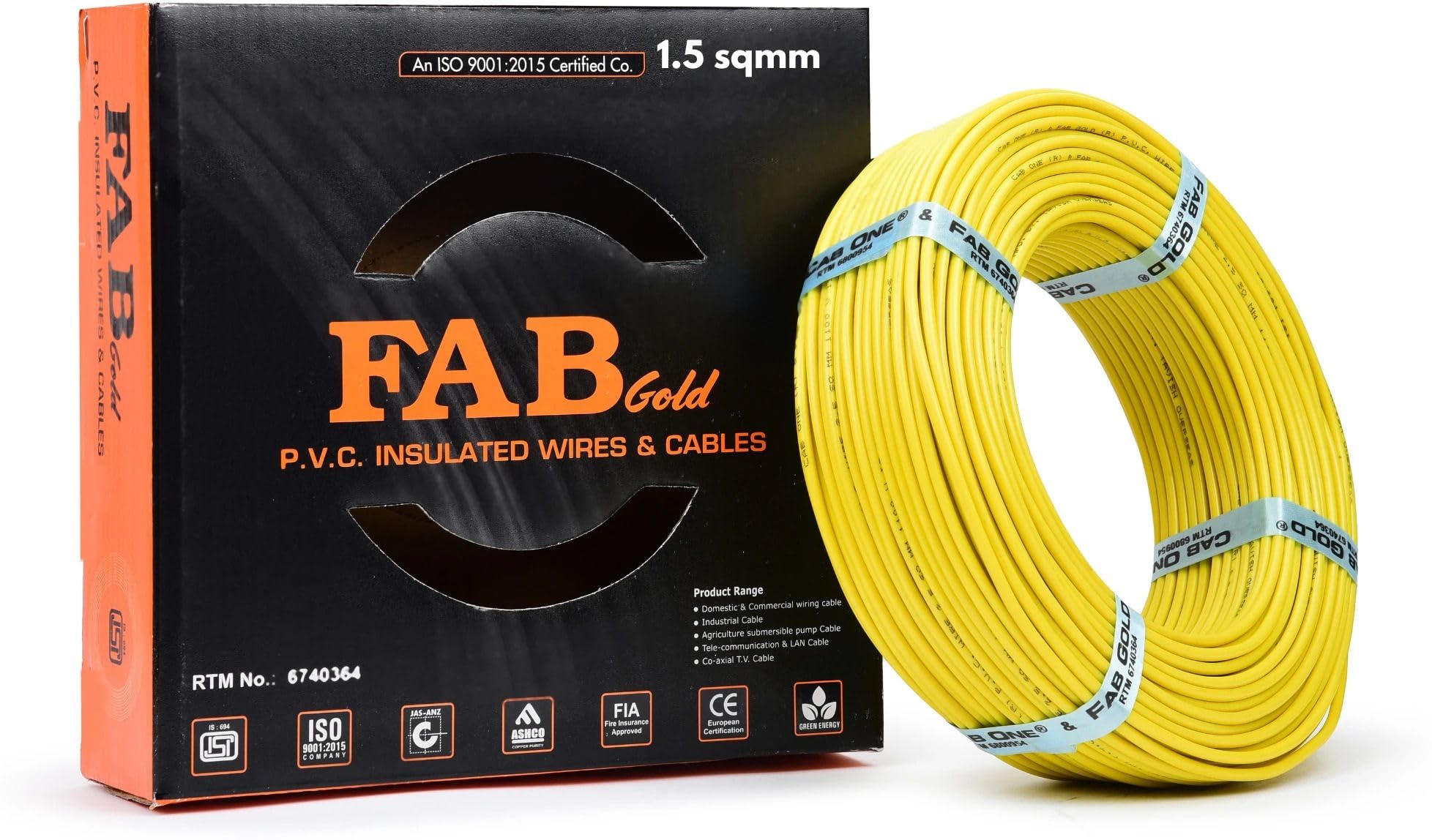 Red 1.5mm Electrical Wire - 90m, FR & Lead-Free -17 Red 1.5mm Electrical Wire - 90m, FR & Lead-Free -17