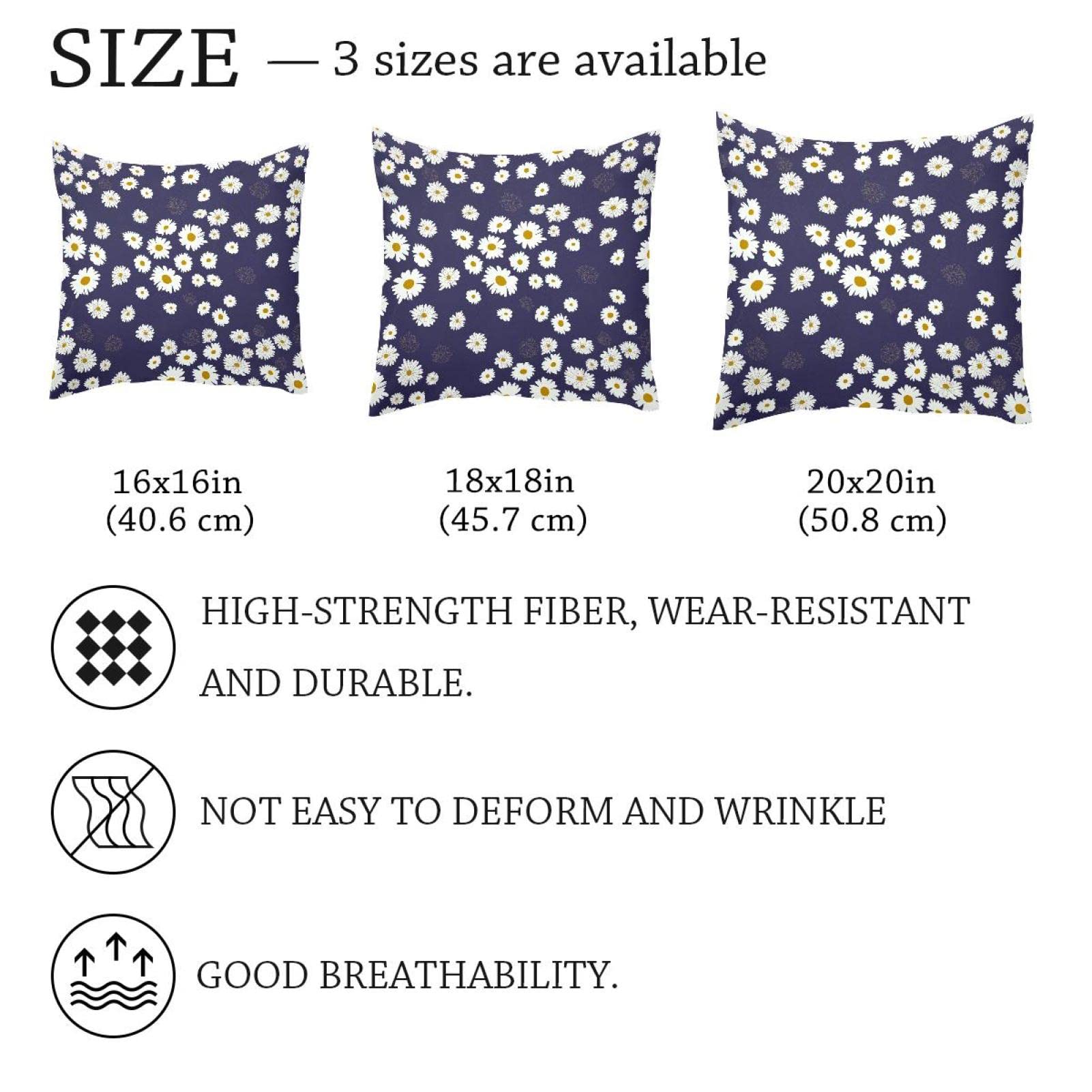 Ausing 2 federe per cuscini in peluche bianca 45 x 45 cm, belle federe decorative quadrate per divano