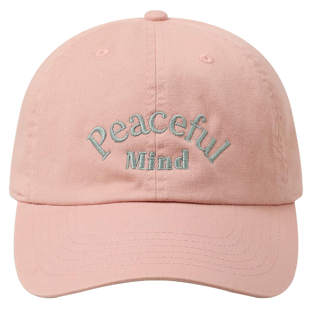 MIRMARU 100% Cotton Stonewashed Embroidered Dad Hats - Variety of Designs for Men & Women