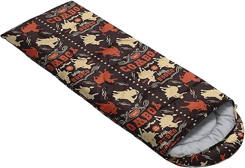 Miniatura 2 de Smell Sunshine Saco de dormir para niños y niñas, bonito estampado de cachorros, ligero, cálido, portátil, para exteriores, interior, impermeable,