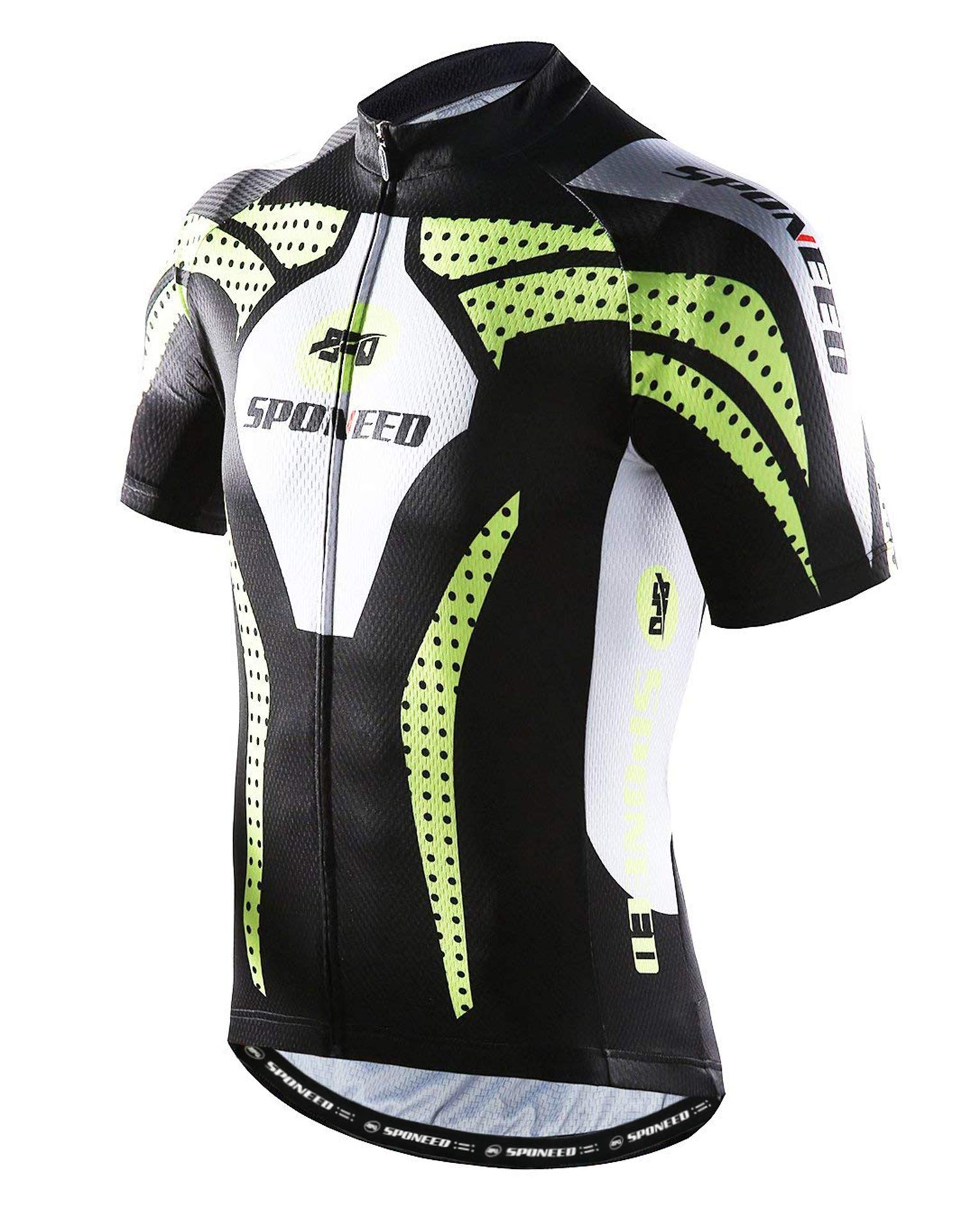 sponeedMen's Bicycling Jersey Bike Cloth Cycling Shirts Tops Breathable Jacket