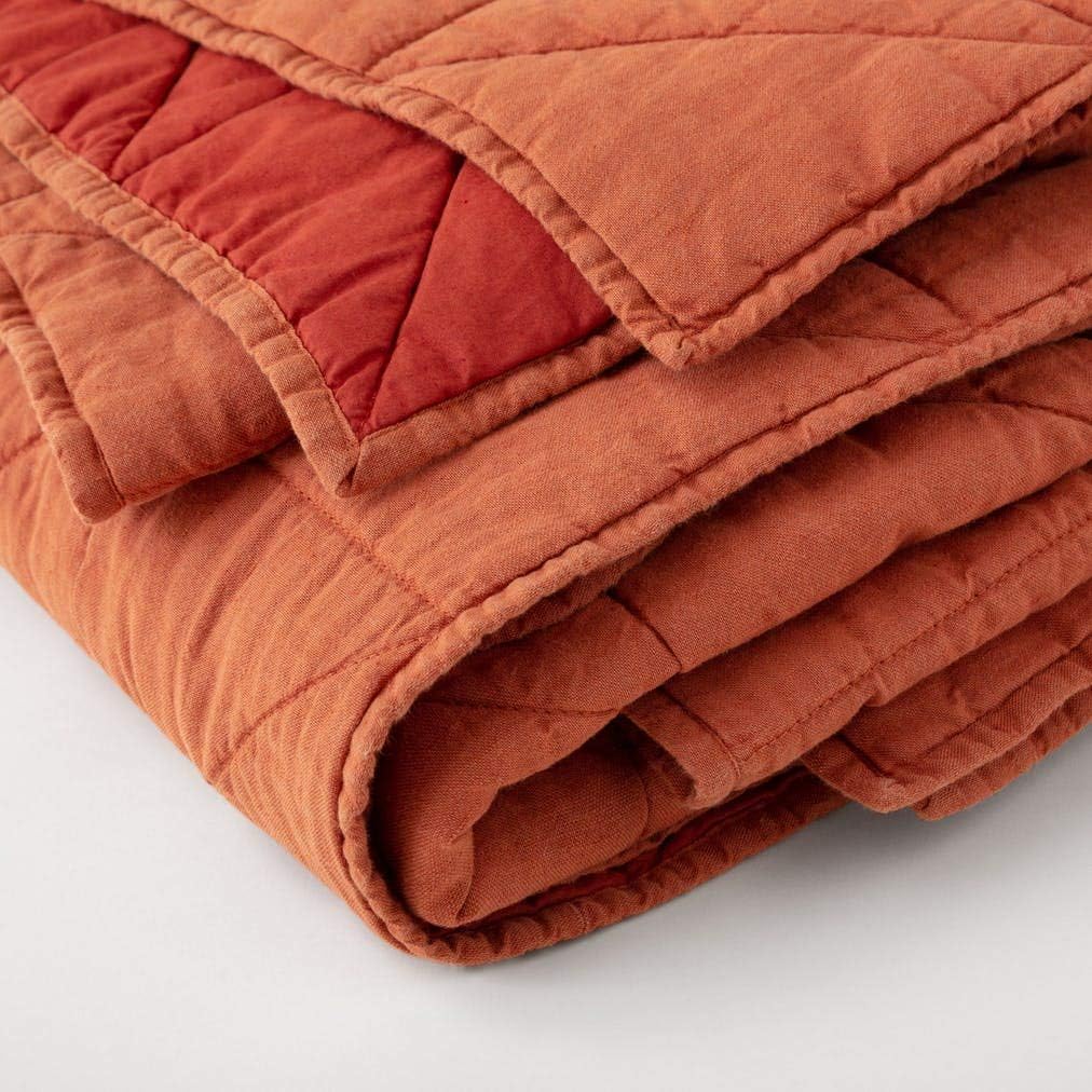 Tuft & Needle Quilt - Cayenne King/Cal King Size - Breathable, Durable, and Low Maintenance Design; Standard 100 by Oeko-TEX Certified