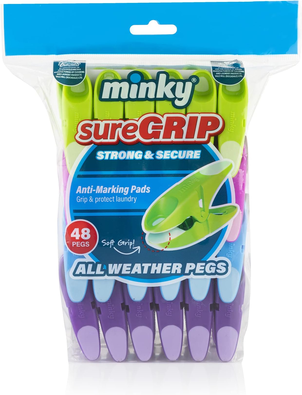 48pk Sure Grip Pegs
