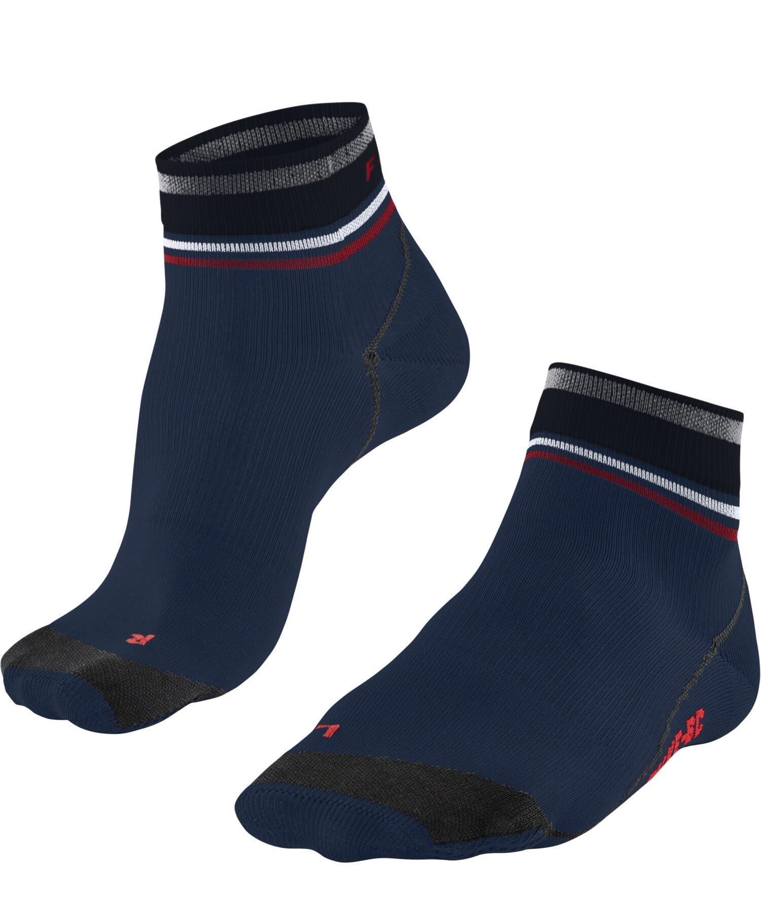 FALKE Unisex BC Impulse Short Fahrradsocken schnelltrocknend atmungsaktives nachhaltiges Funktionsmaterial ultraleichte Polsterung Rennradsocken kurz antiblasen gegen Taubheitsgefühle kühlend 1 Paar