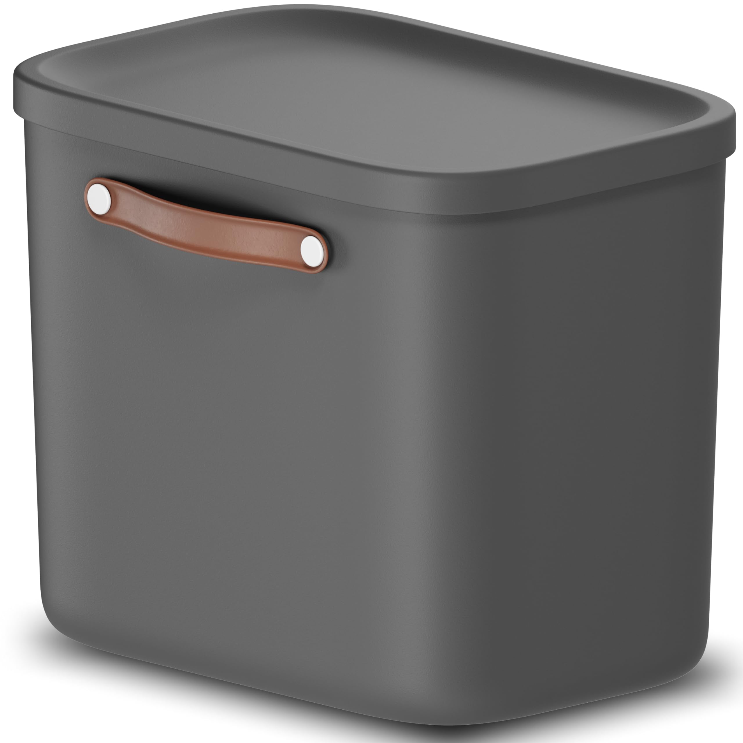 Rotho Maloja Storage box 25 l, Plastic (PP recycled), 25 (39.5 x 26.5 x 34.0 cm)