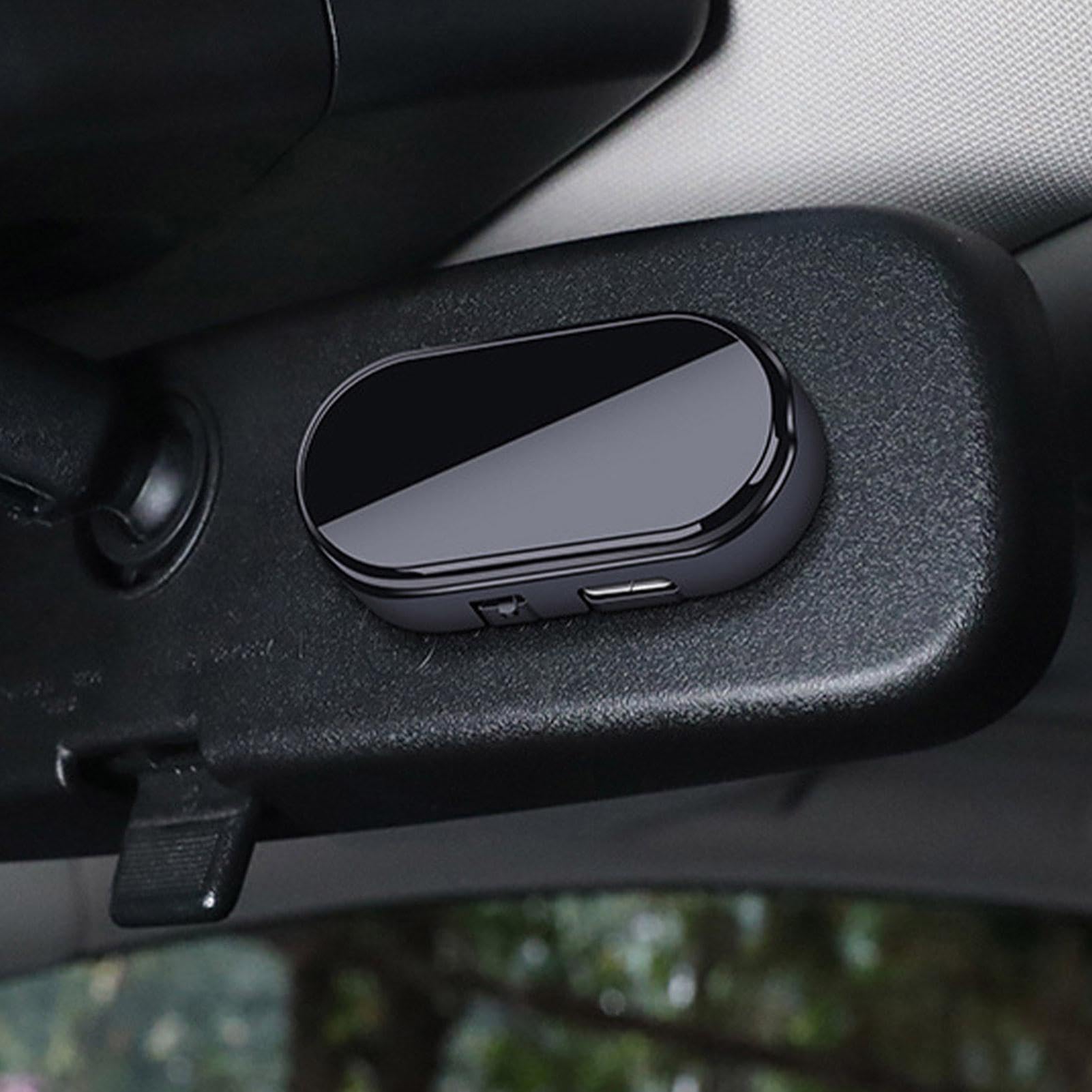 Luce di allarme per auto a energia solare LED blu 360° base magnetica ricarica USB