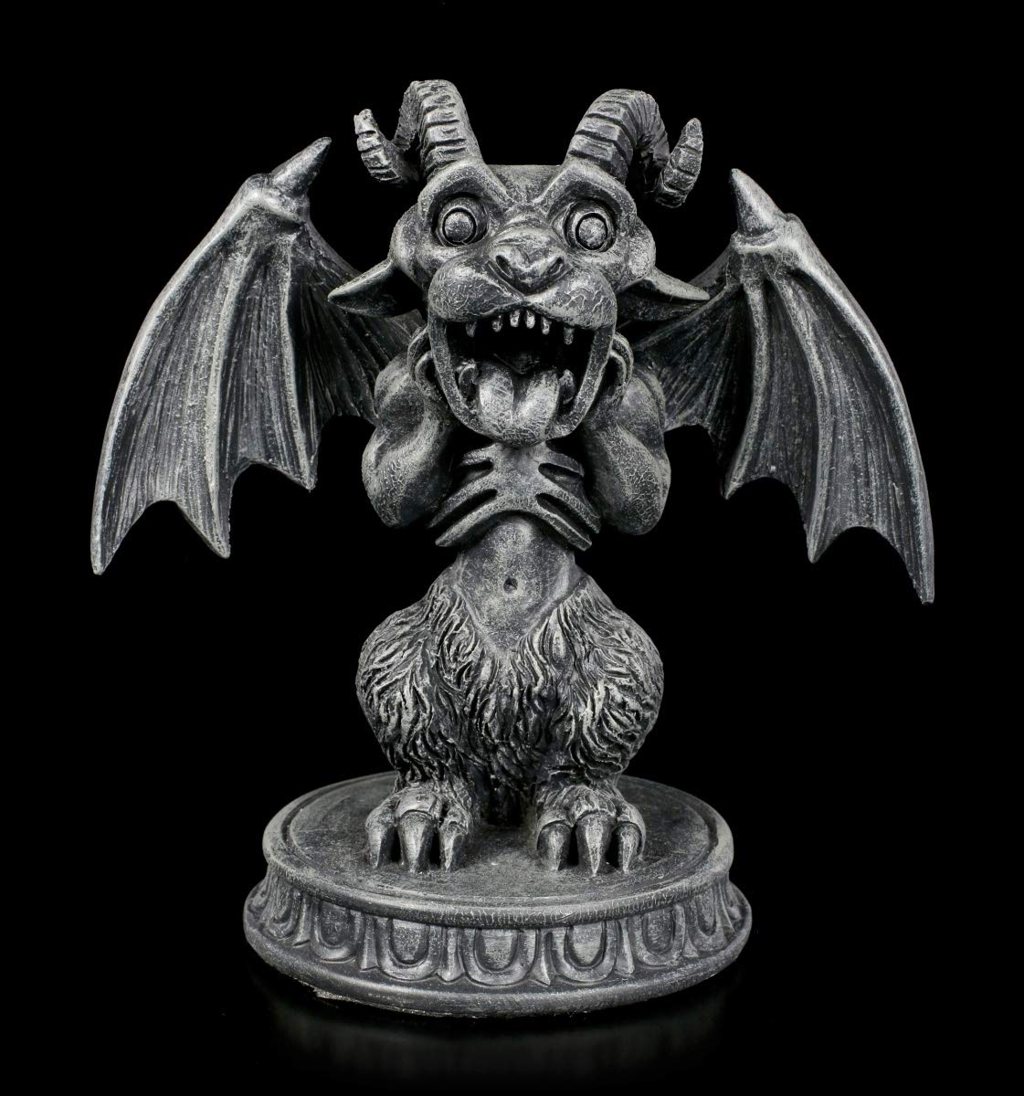 Figuren Shop GmbH Freche Gothic Gargoyle Figur | Fantasy-Figur, handbemalt