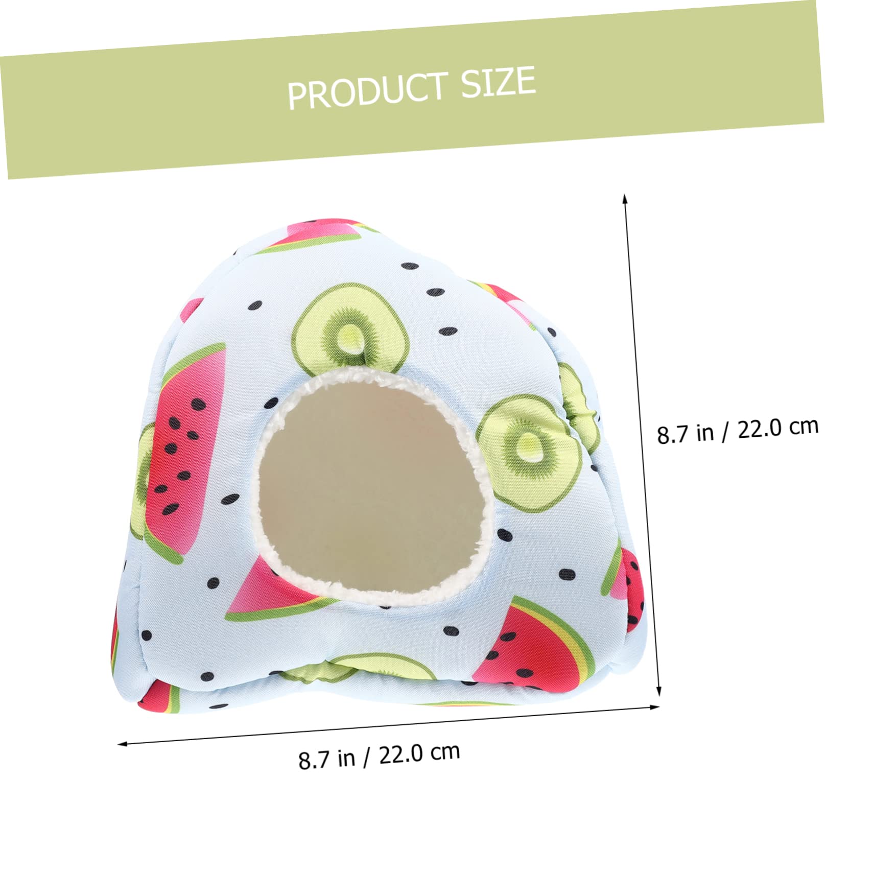 HANABASS 5stücke Hamster Warmnest Aus Kuscheliges Winterversteck Für Kleintiere Für Hamster Meerschweinchen Zuckergleiter Und Andere Nager Komfortable Und Schützende Schlafumgebung