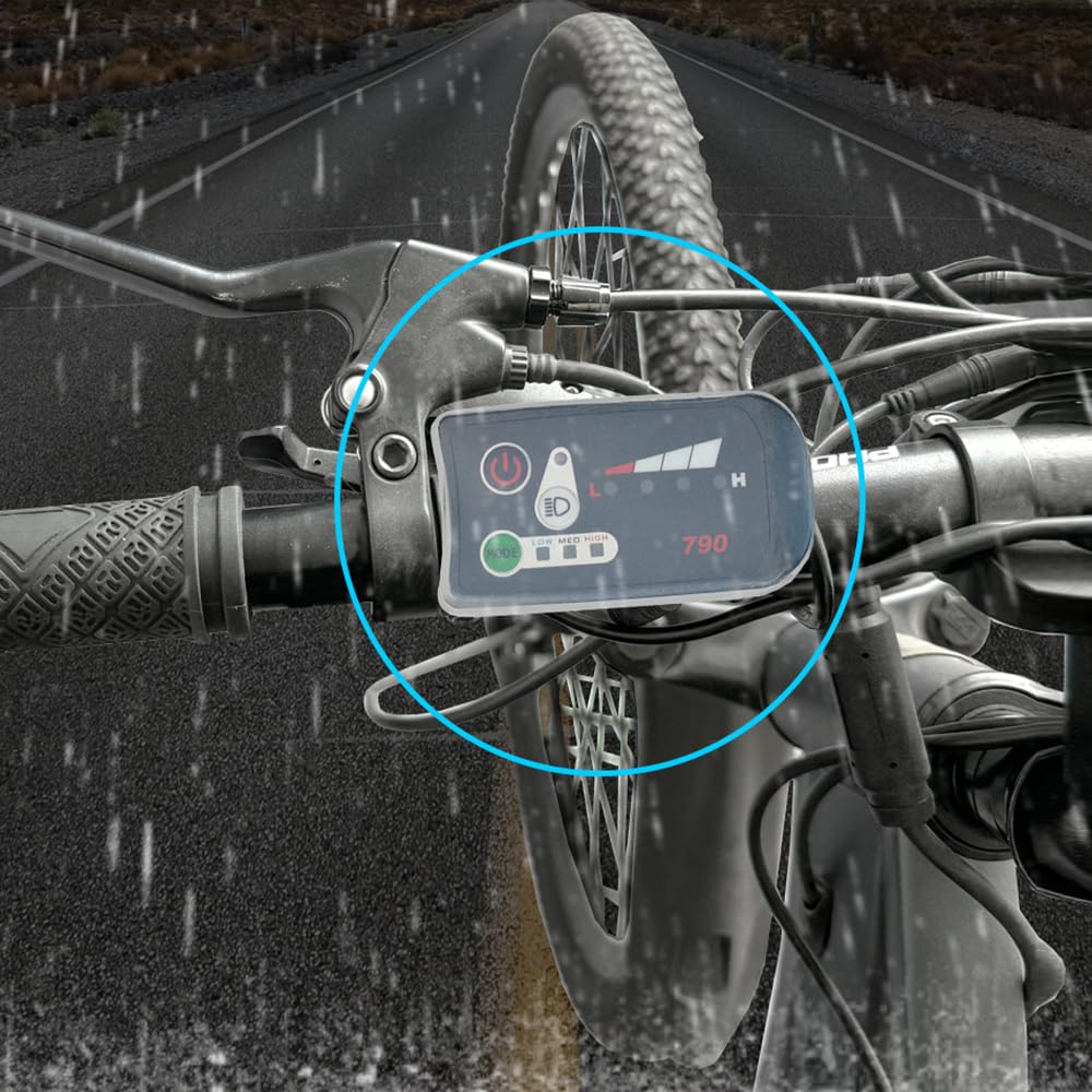 YUYUEMI Bike Monitor Cover for LED790/LED810/ LED880 Bicycle Instrument Case E-Bike Display Screen Silicone Protective Cover