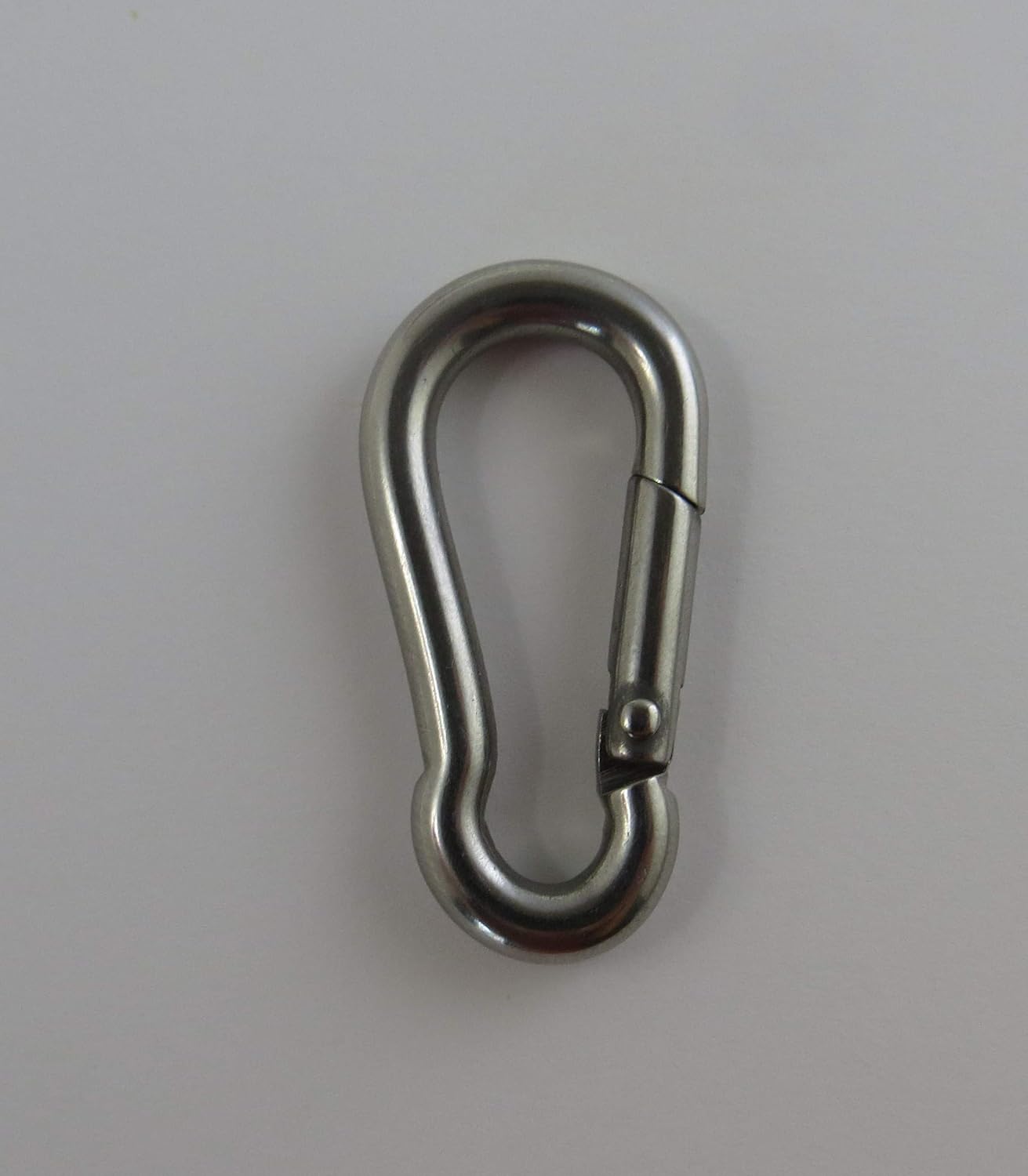 US STAINLESS 4 Pieces Stainless Steel 316 Spring Hook No Eye Carabiner 11/64" (4.5mm) (Almost 3/16") Marine Grade - Image 7
