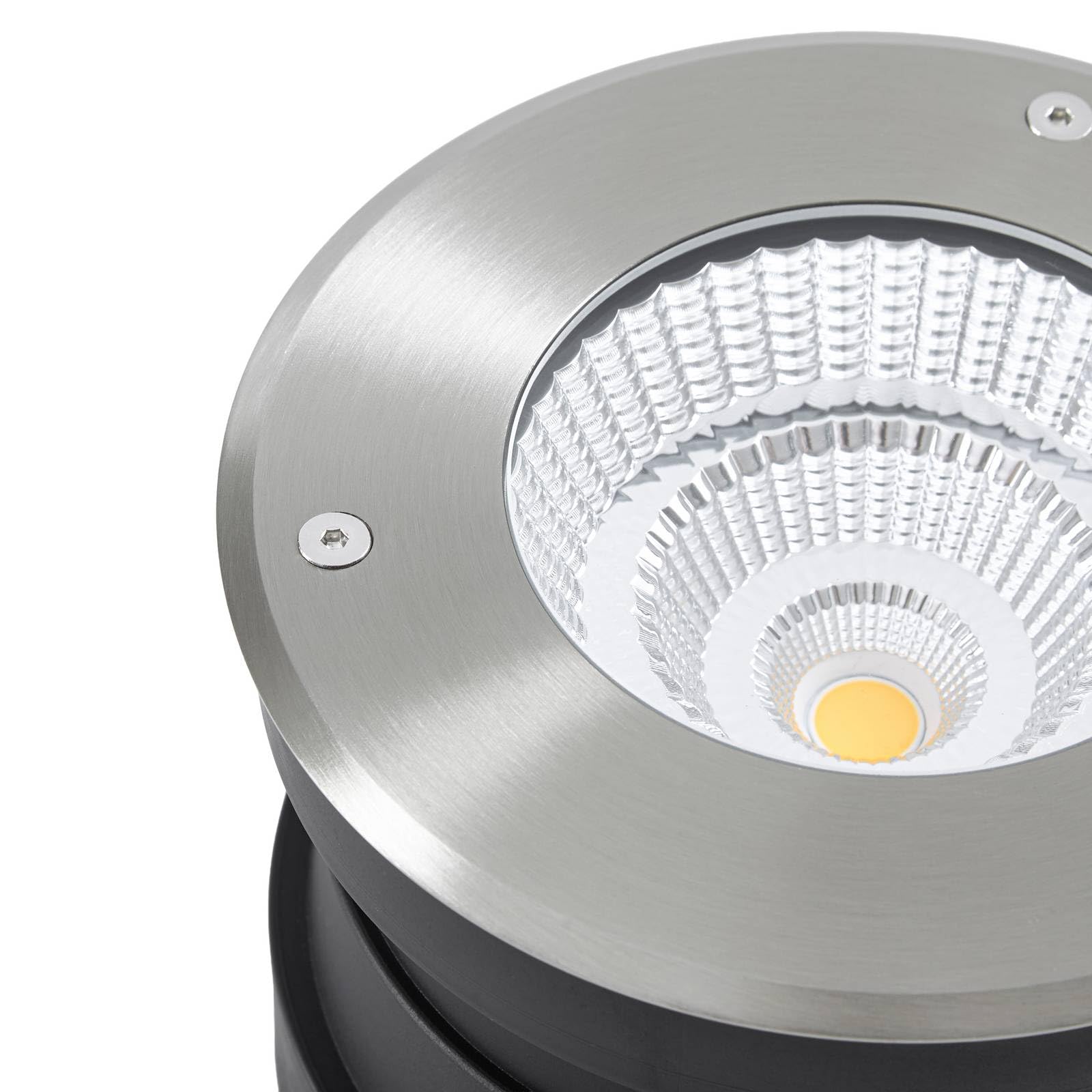 Arcchio LED Bodeneinbauleuchten Thentos (wasserdicht in Alu aus Edelstahl (1 flammig,) - Bodeneinbauleuchte außen