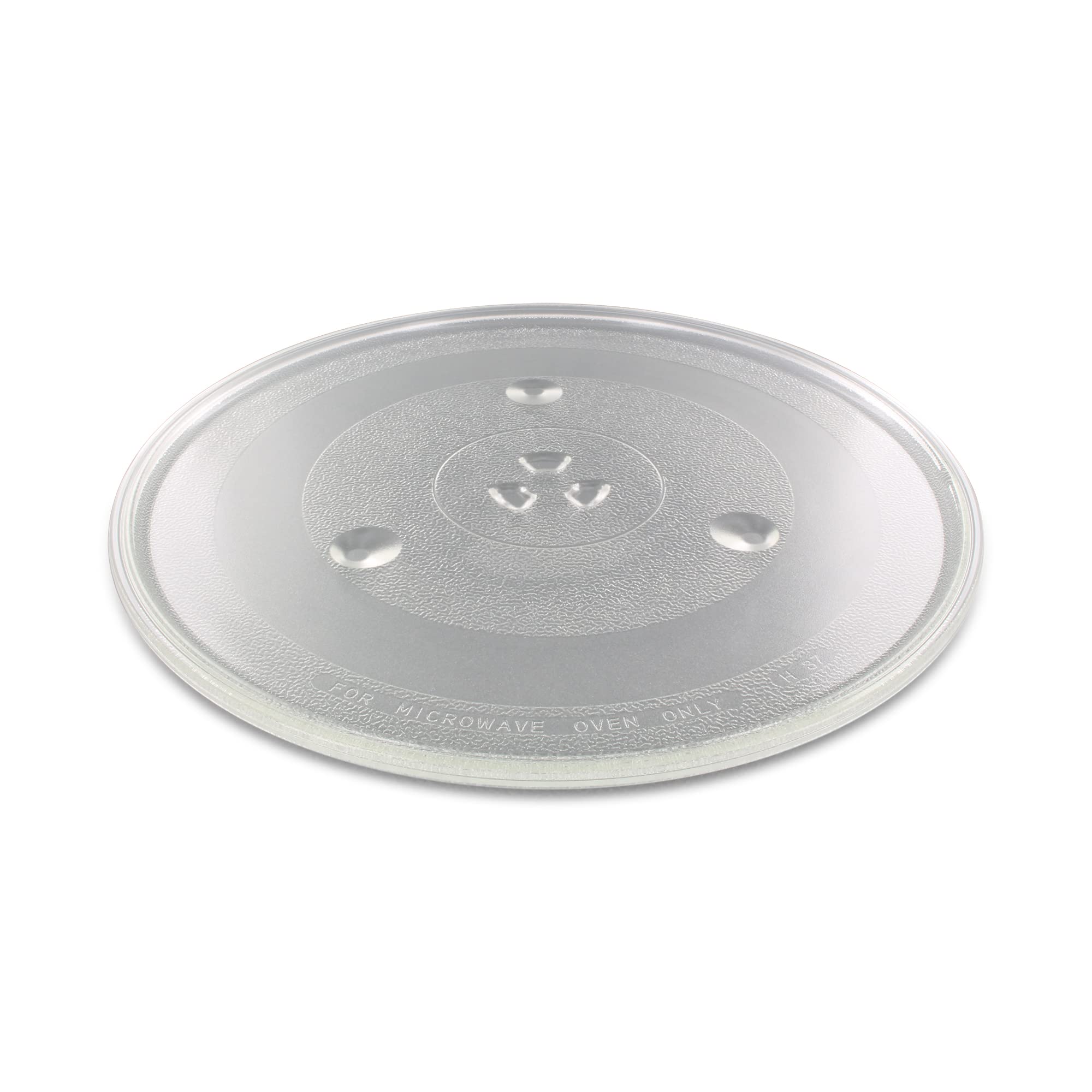 Piatto girevole per forno a microonde, piatto in vetro, diametro 315 mm, rotondo, con 3 piedi, universale, per forno a microonde