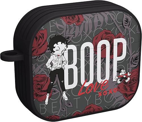 Vista 8 de AFFINITY BANDS Betty Boop Romantic Rebel HDX - Funda compatible con Apple AirPods Gen 3 (Romantic Rebel)