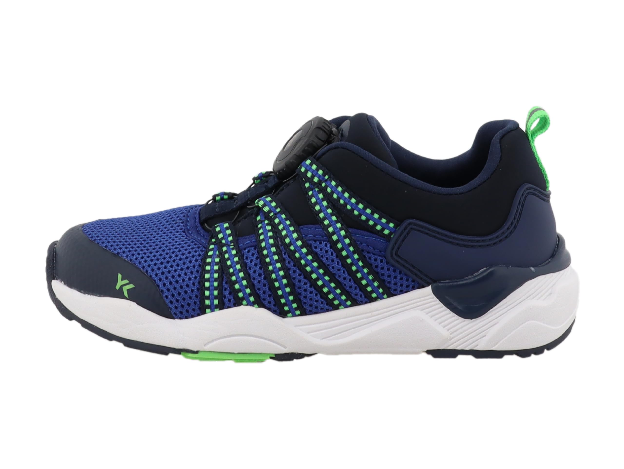 Lurchi 95L0093001 Sneaker, Navy-Green, 4.5 UK