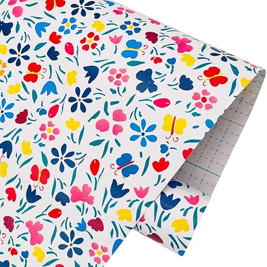 Colorful Butterfly Contact Paper 7 Inch