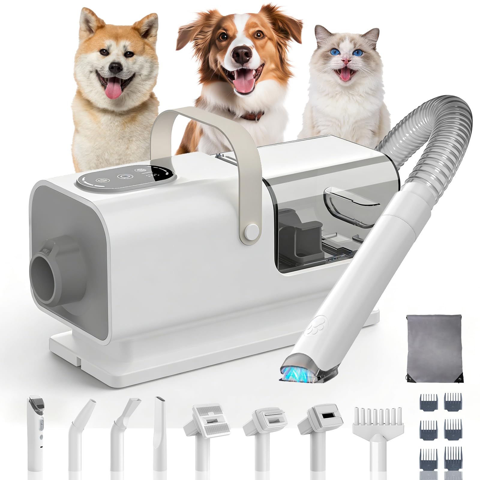 2025最新登場犬用バリカン グルーミング トリミング 掃除機ドライヤー