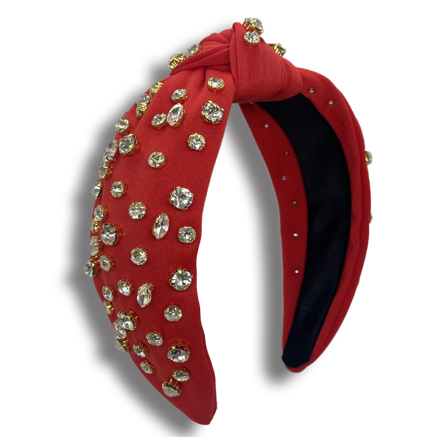 SZJULR Knotted Headband for Women Sparkle Wide Mixed