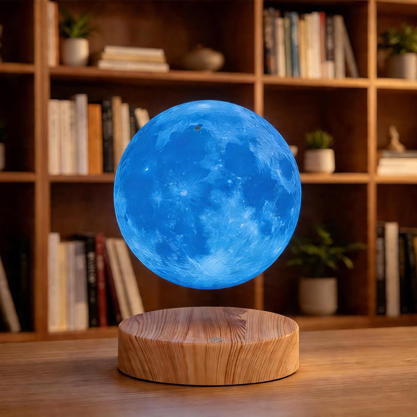 Schwebende Mondlampe, 16 Galaxy Farben Magnetische schwebende Mondlampe, 3D-Drehung & Helligkeit einstellbar, Geschenke für Kinder Freunde, coole Gadgets