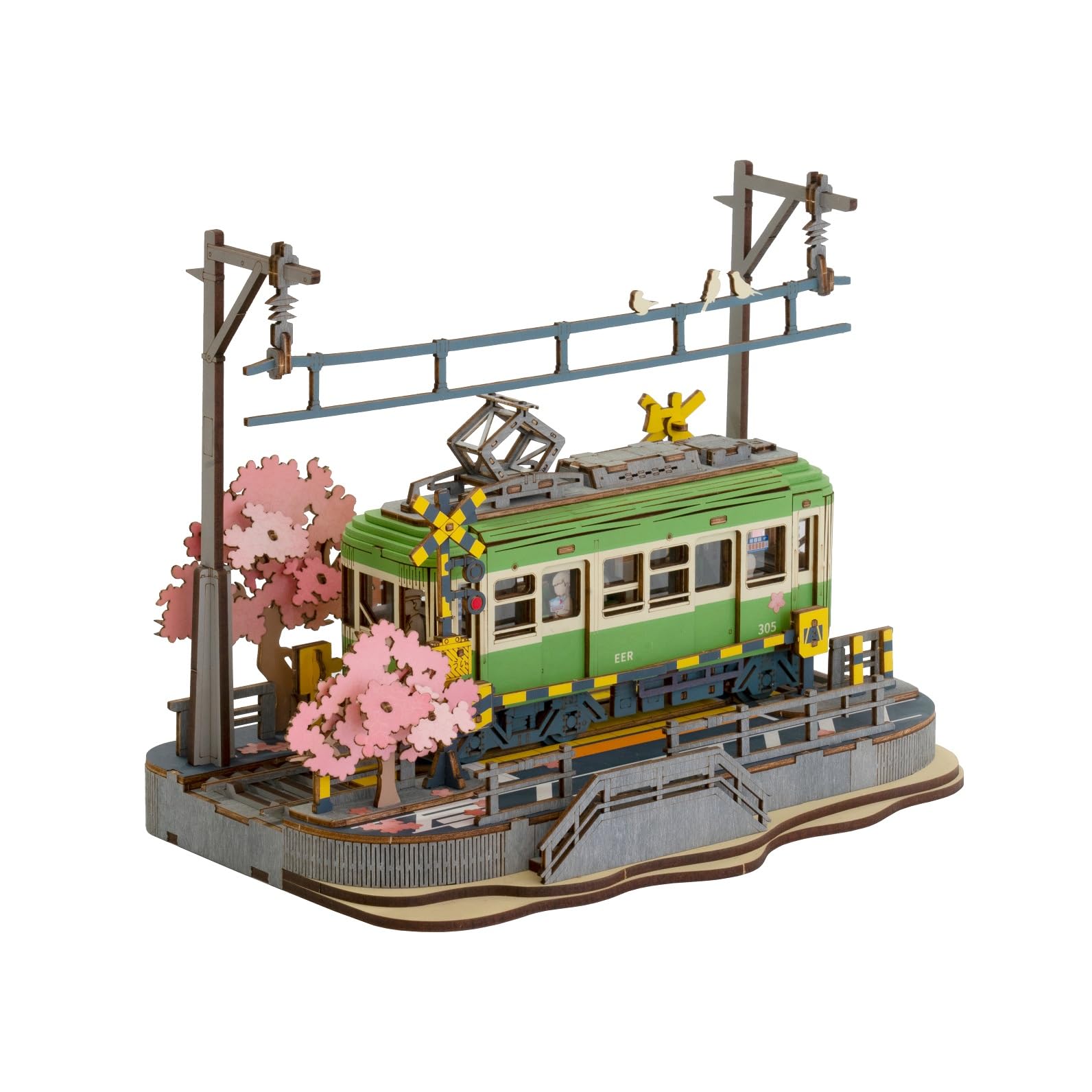 Amazon.co.jp: つくるんです® 日本語説明書付 3D ウッドパズル